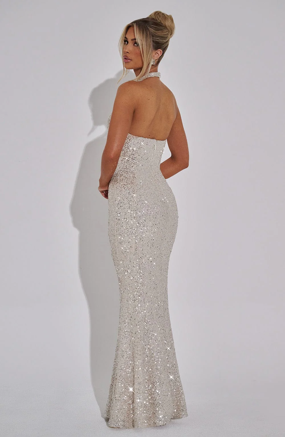 Odette Maxi Dress - Champagne - Image 9