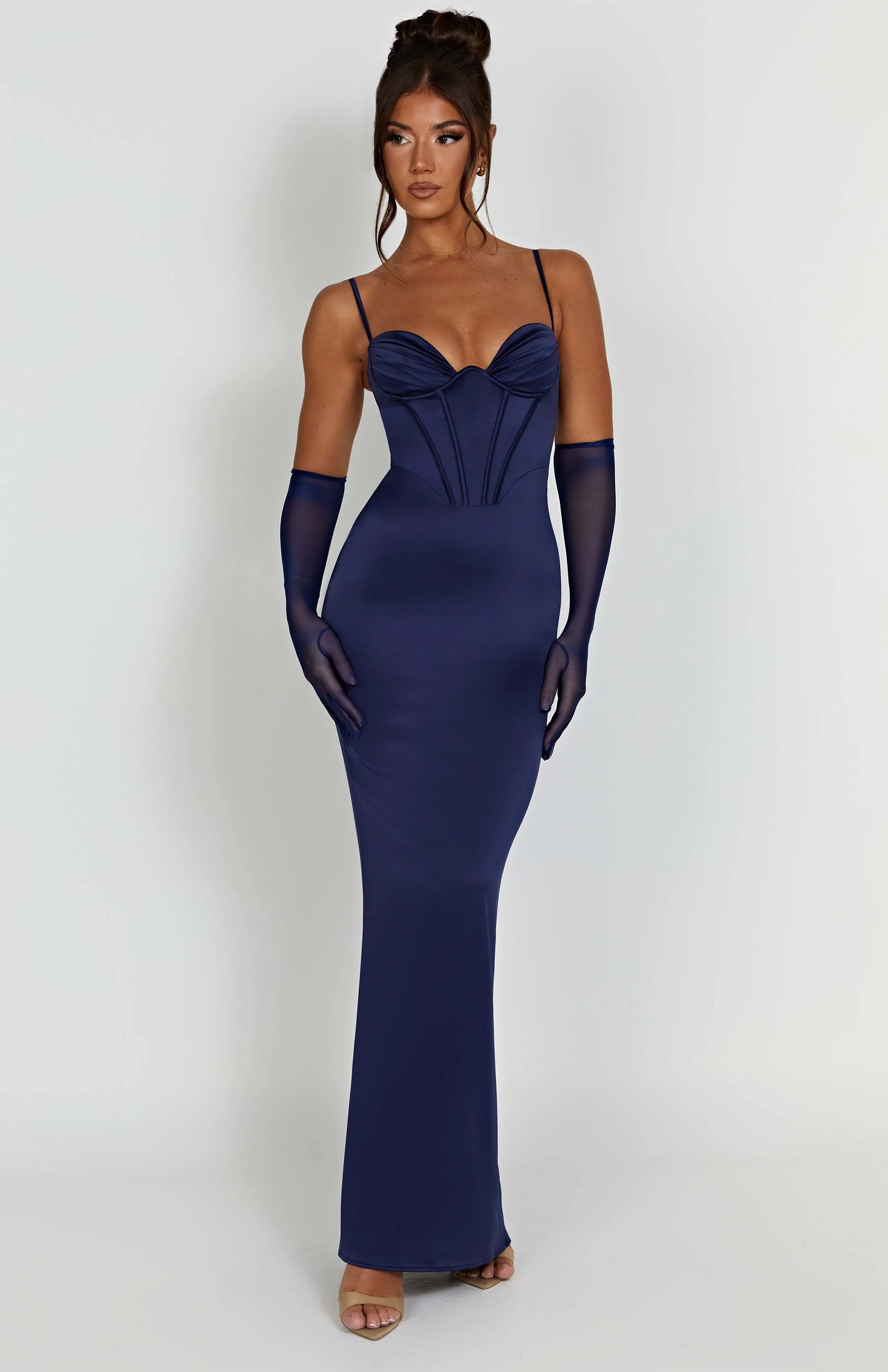 Onika Maxi Dress - Navy - Image 2