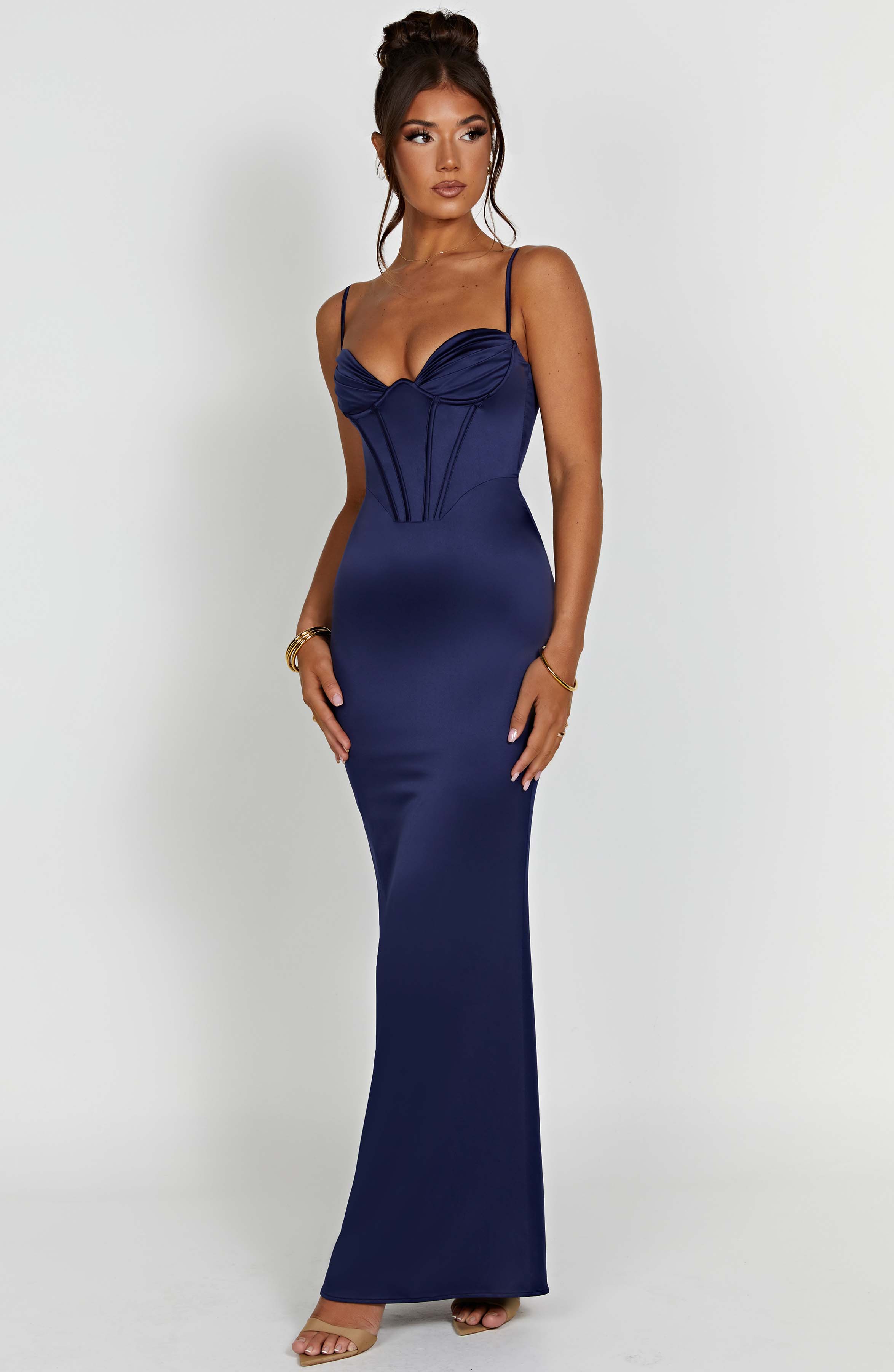 Onika Maxi Dress - Navy - Image 6