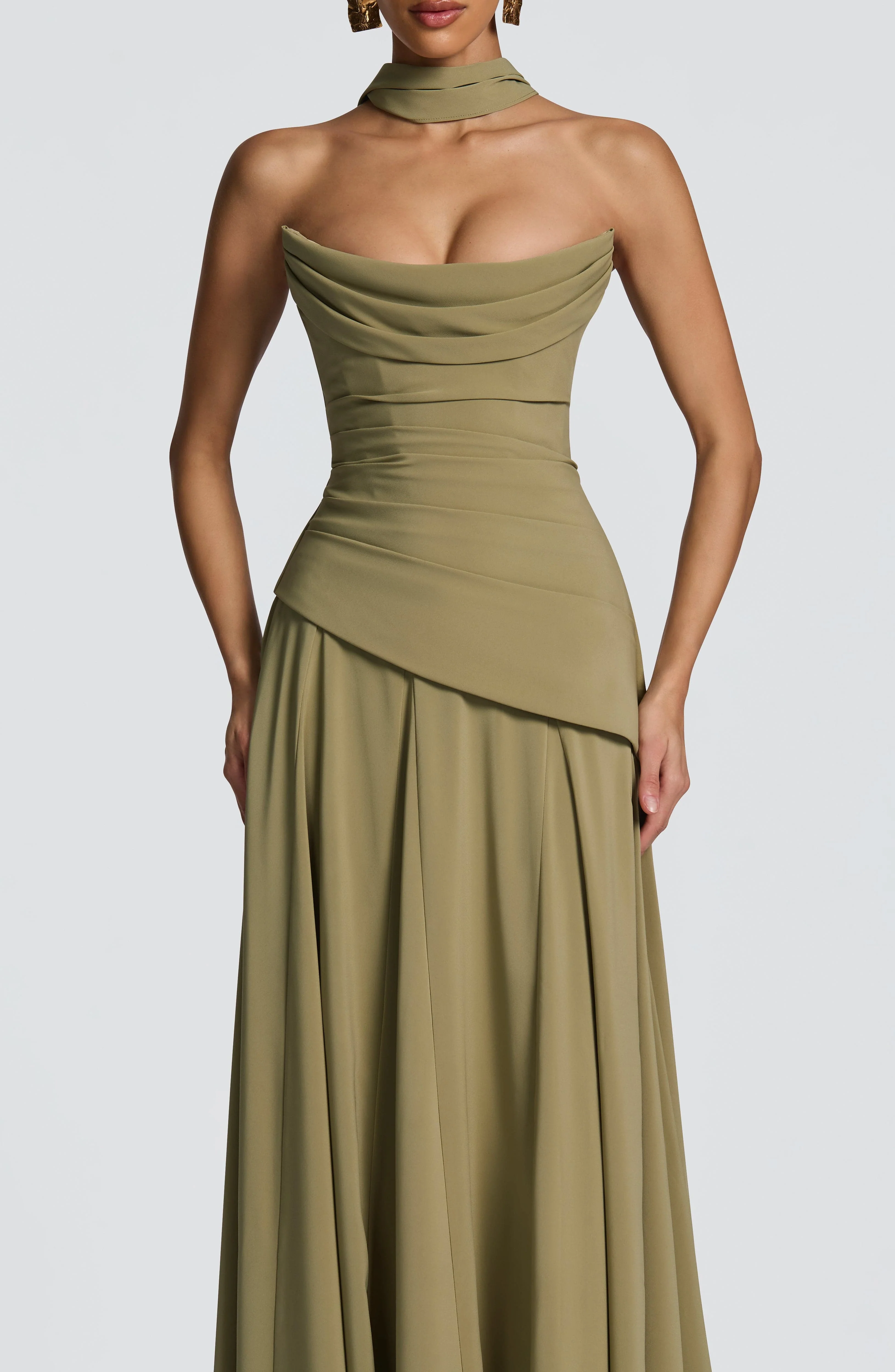 Patricia Maxi Dress - Sage - Image 10