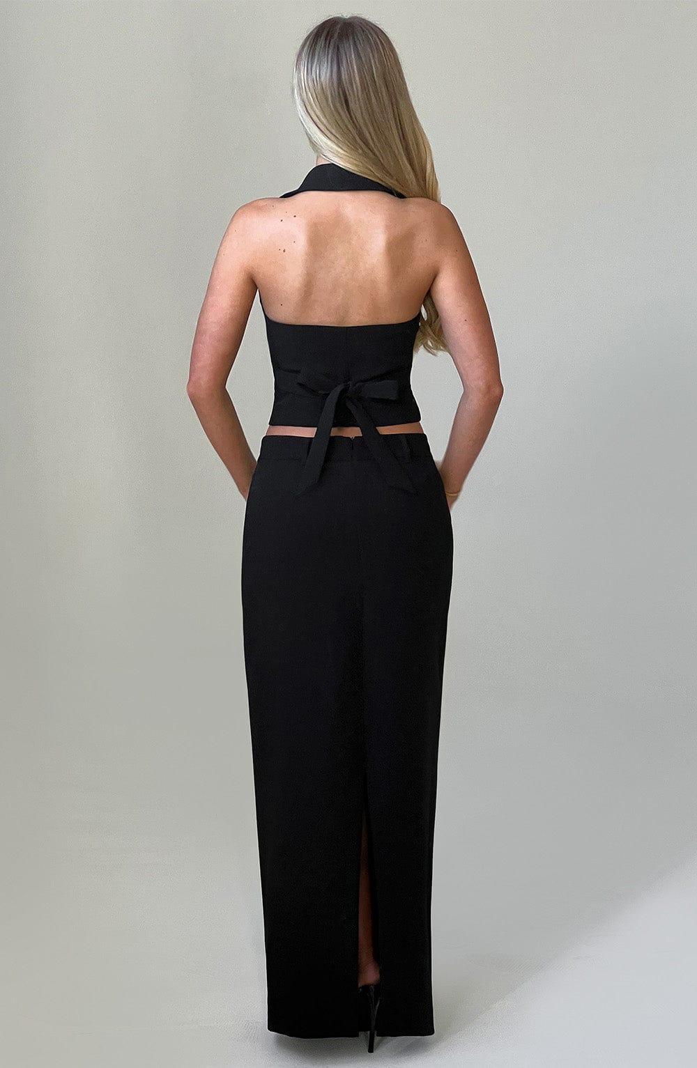 Piper Maxi Skirt - Black - Image 2