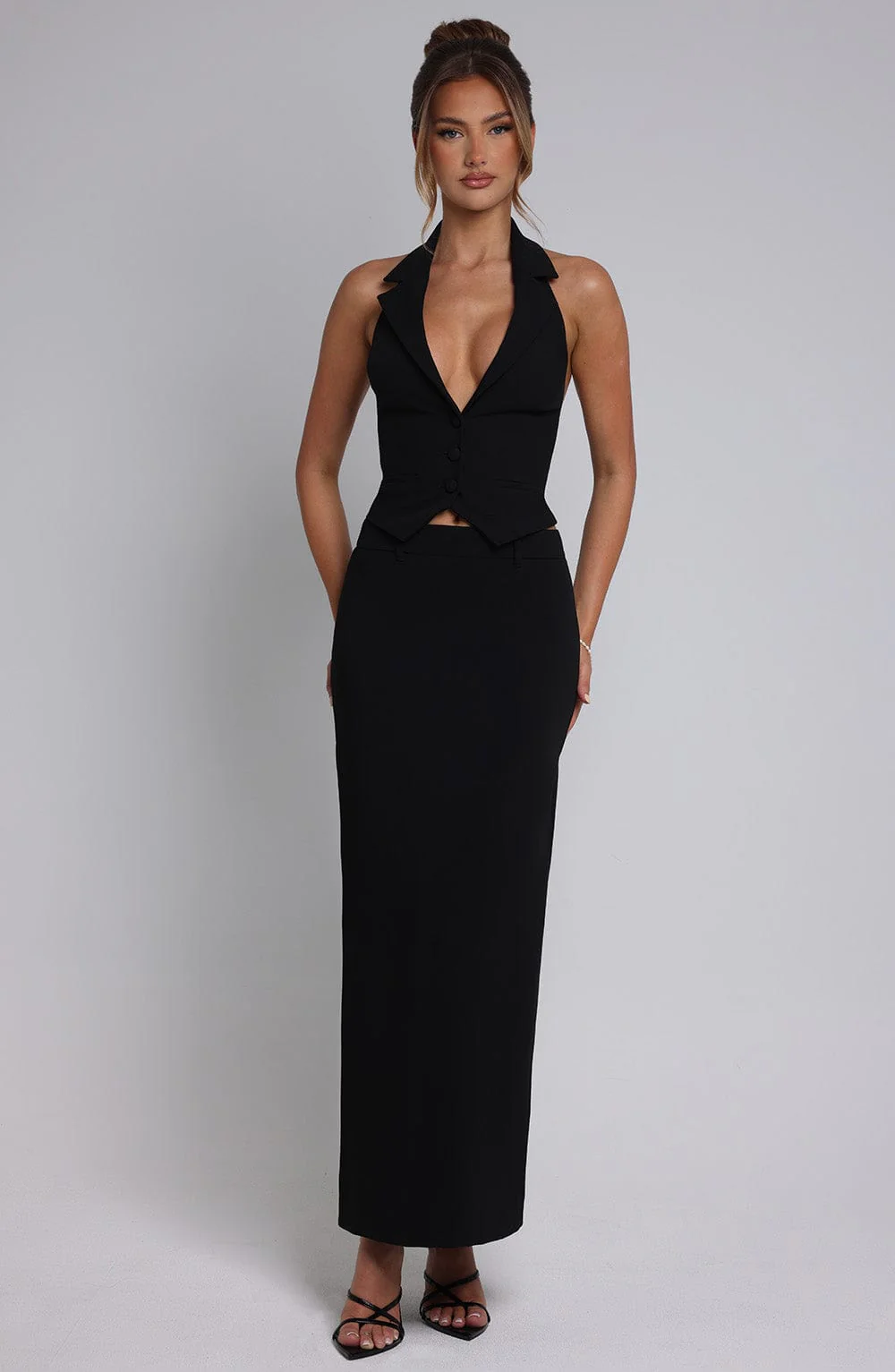 Piper Maxi Skirt - Black - Image 5