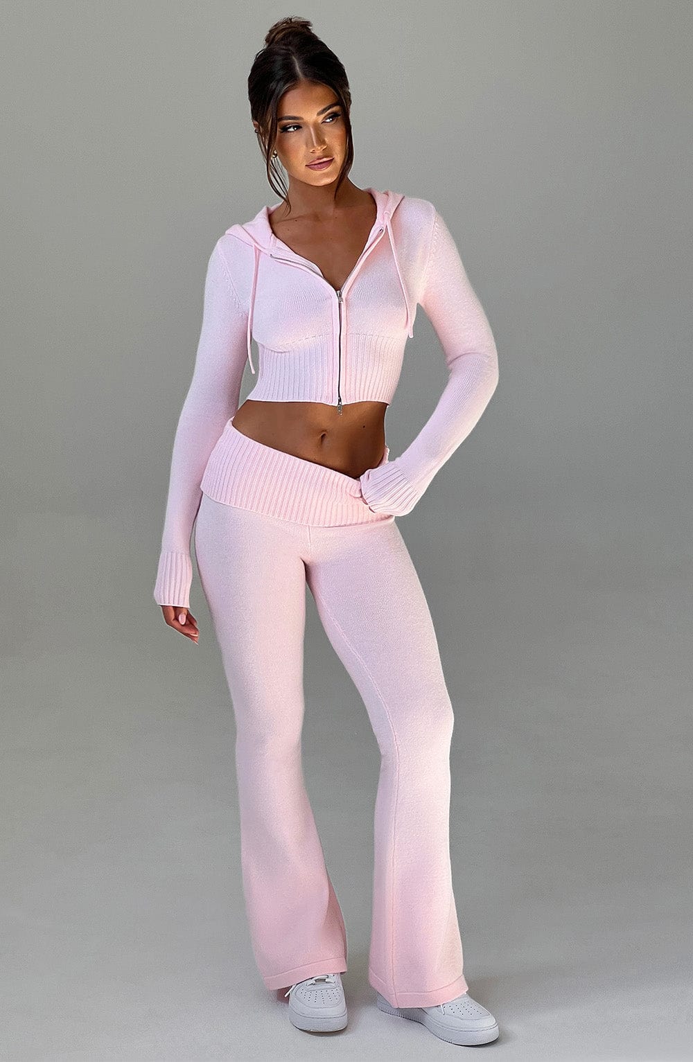 Portia Knit Pants - Pink - Image 4