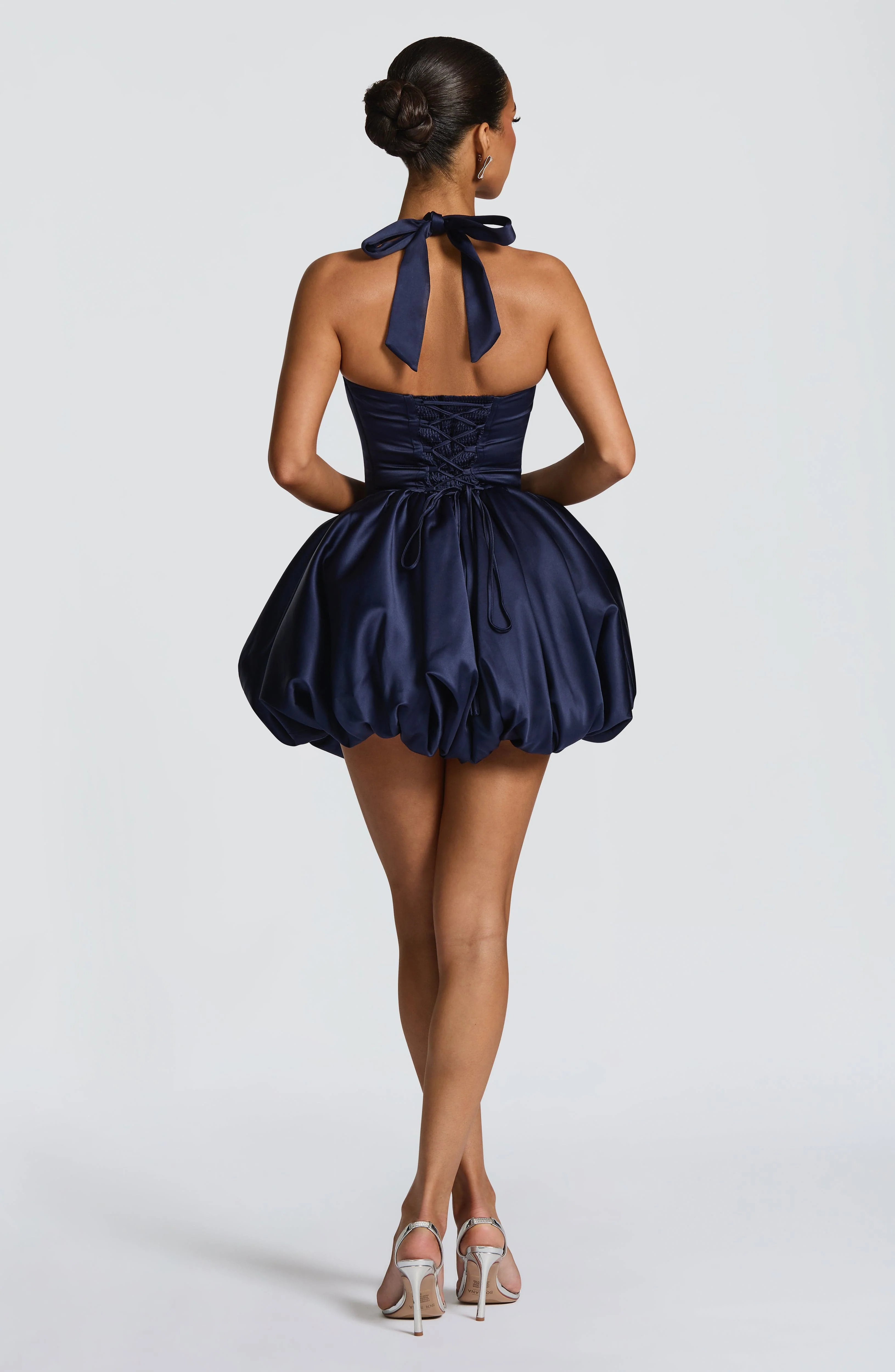 Prudence Mini Dress - Navy - Image 2