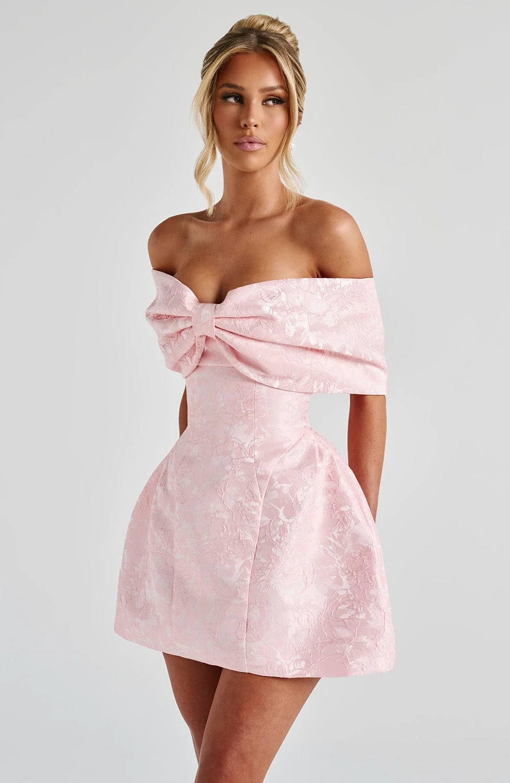 Raquel Mini Dress - Blush - Image 6