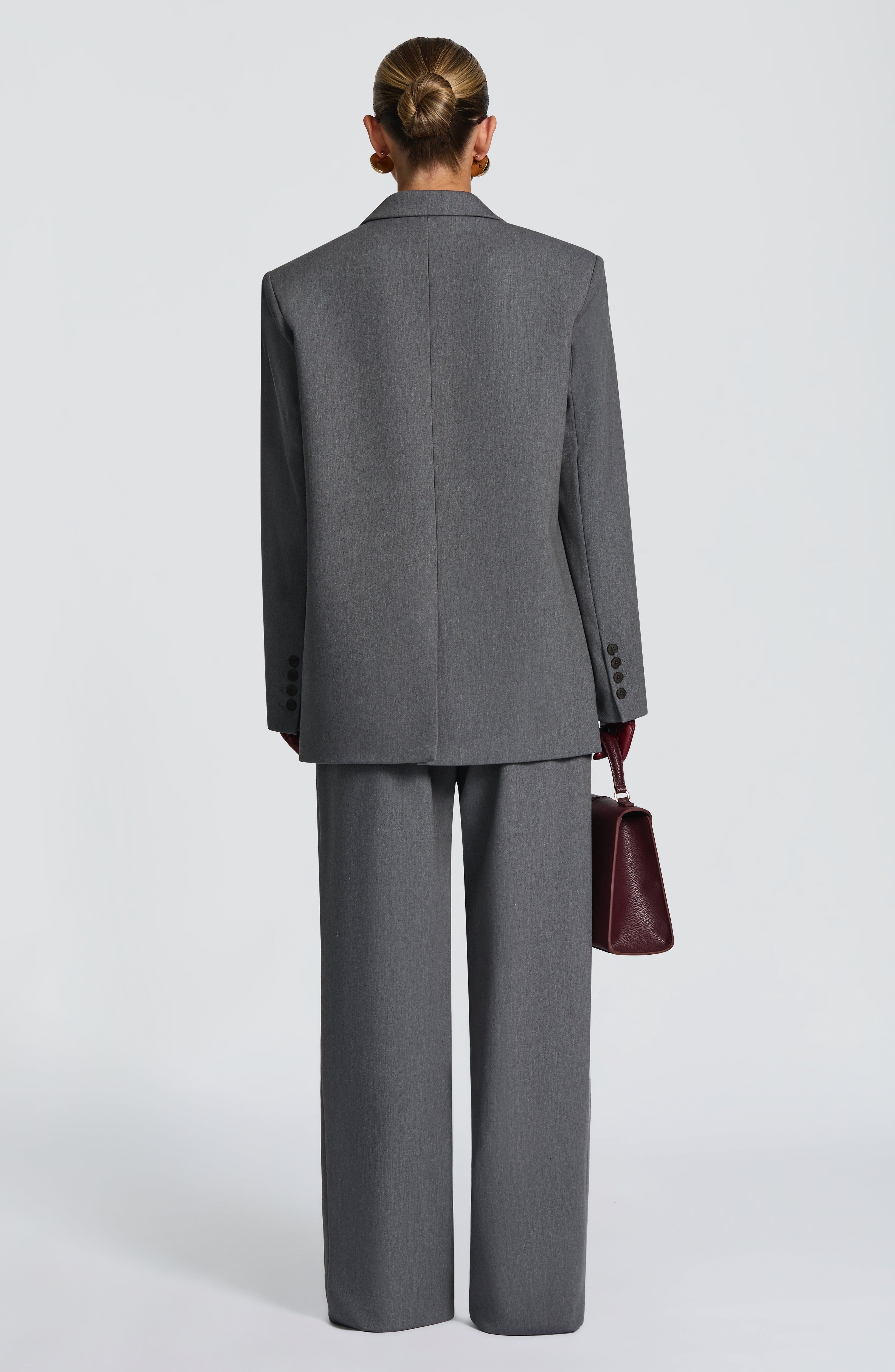 Reece Blazer - Grey Marl - Image 3