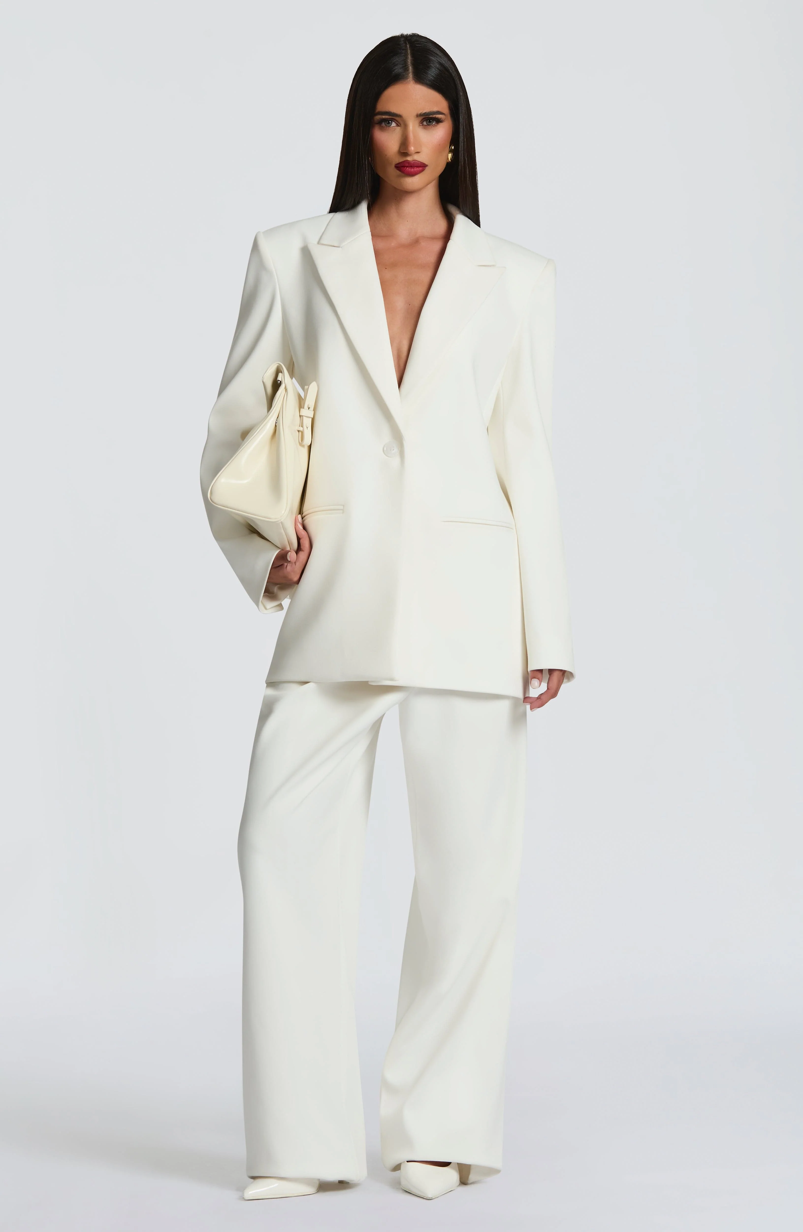 Reece Blazer - Ivory - Image 10