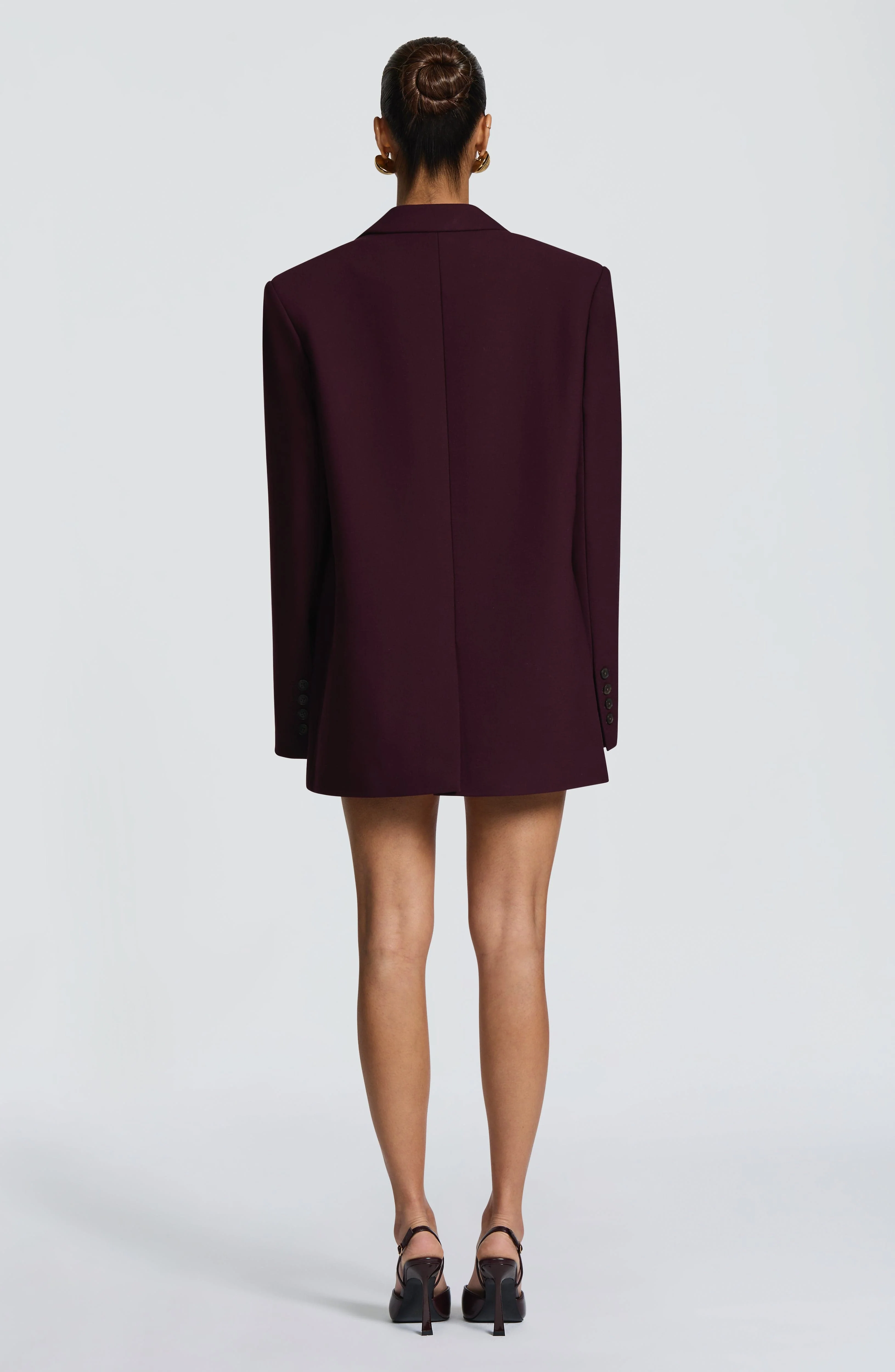 Reece Blazer - Plum - Image 5