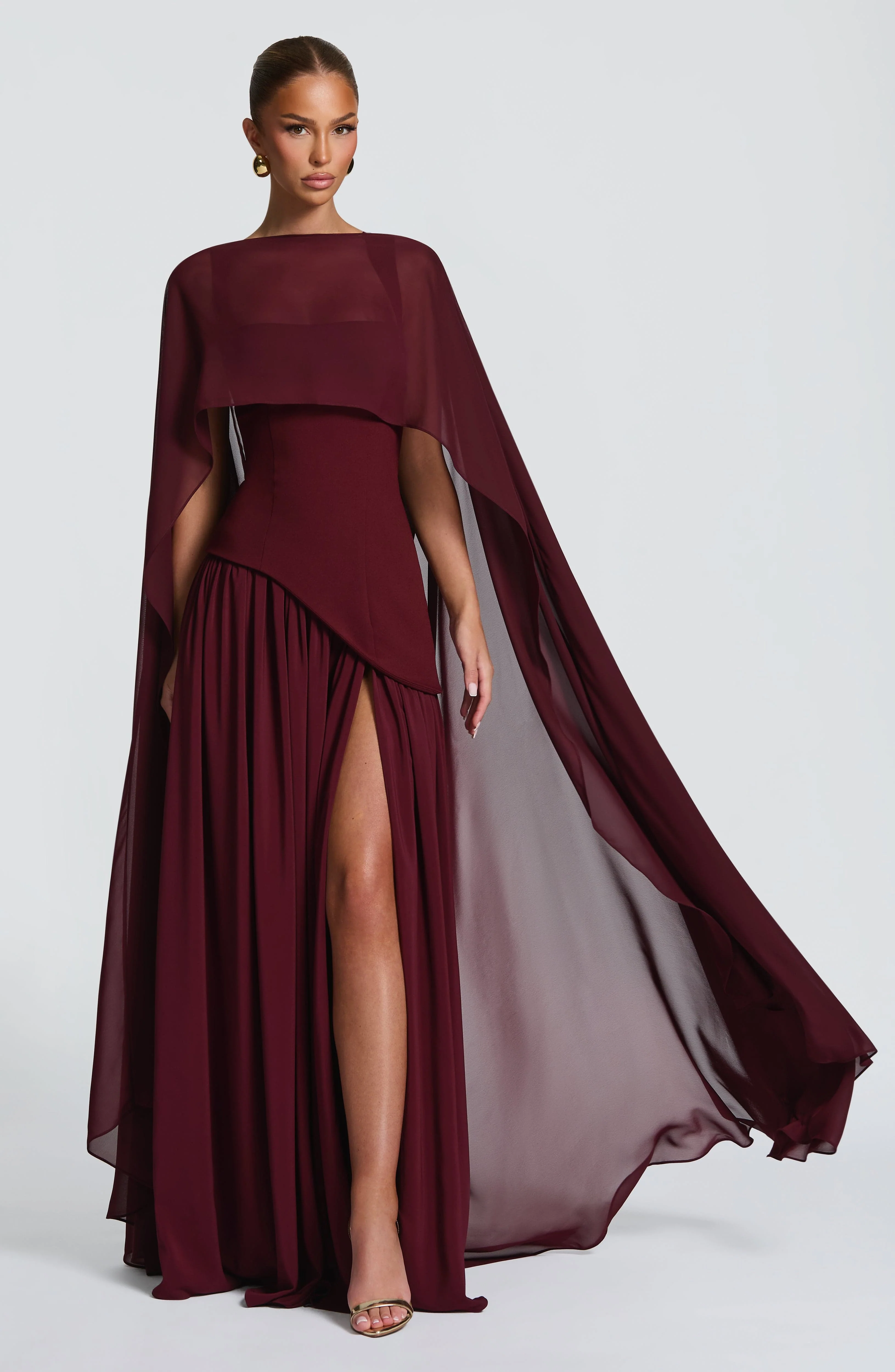 Romy Cape - Cherry Lacquer - Image 2