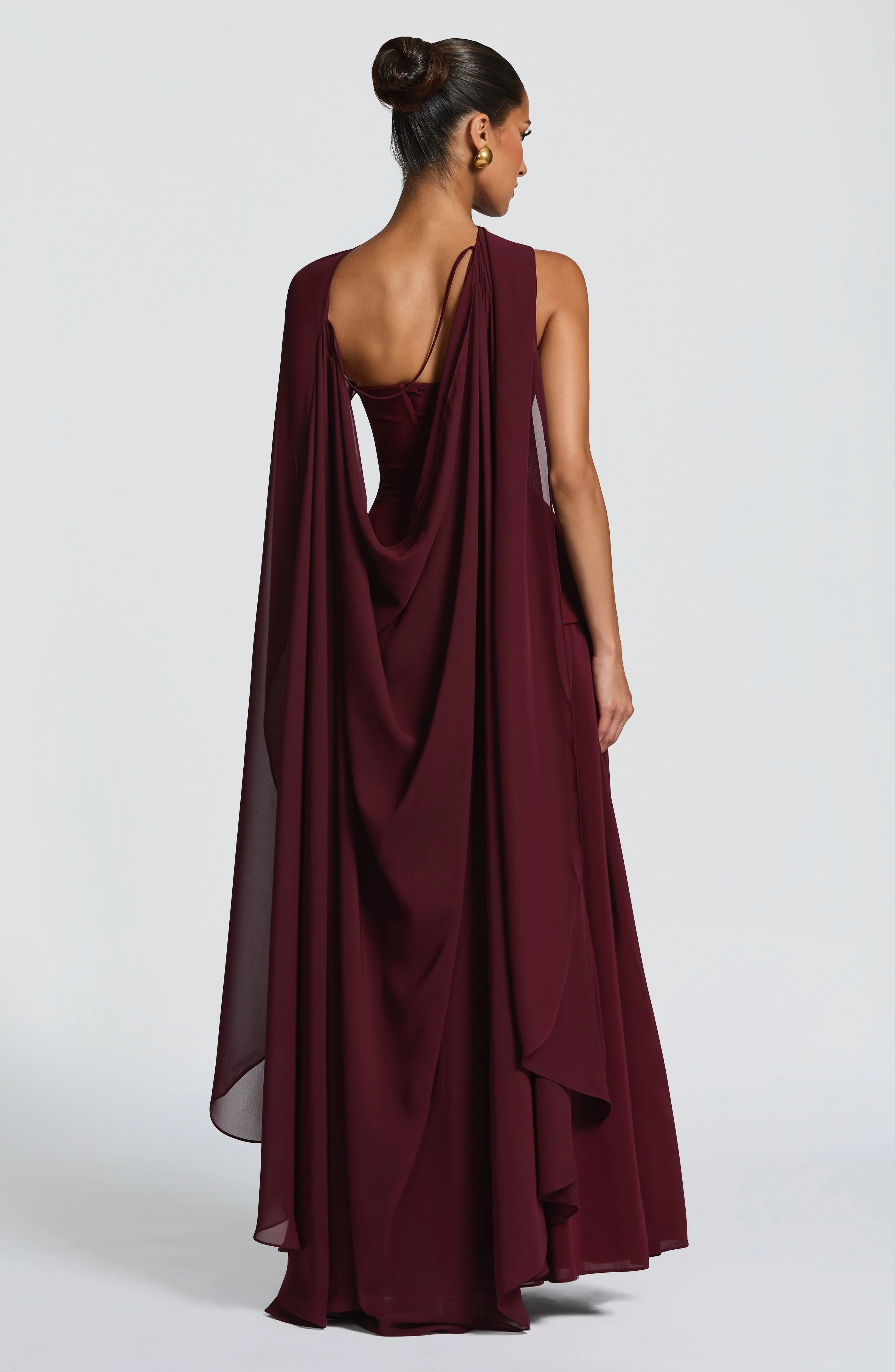 Romy Cape - Cherry Lacquer - Image 5
