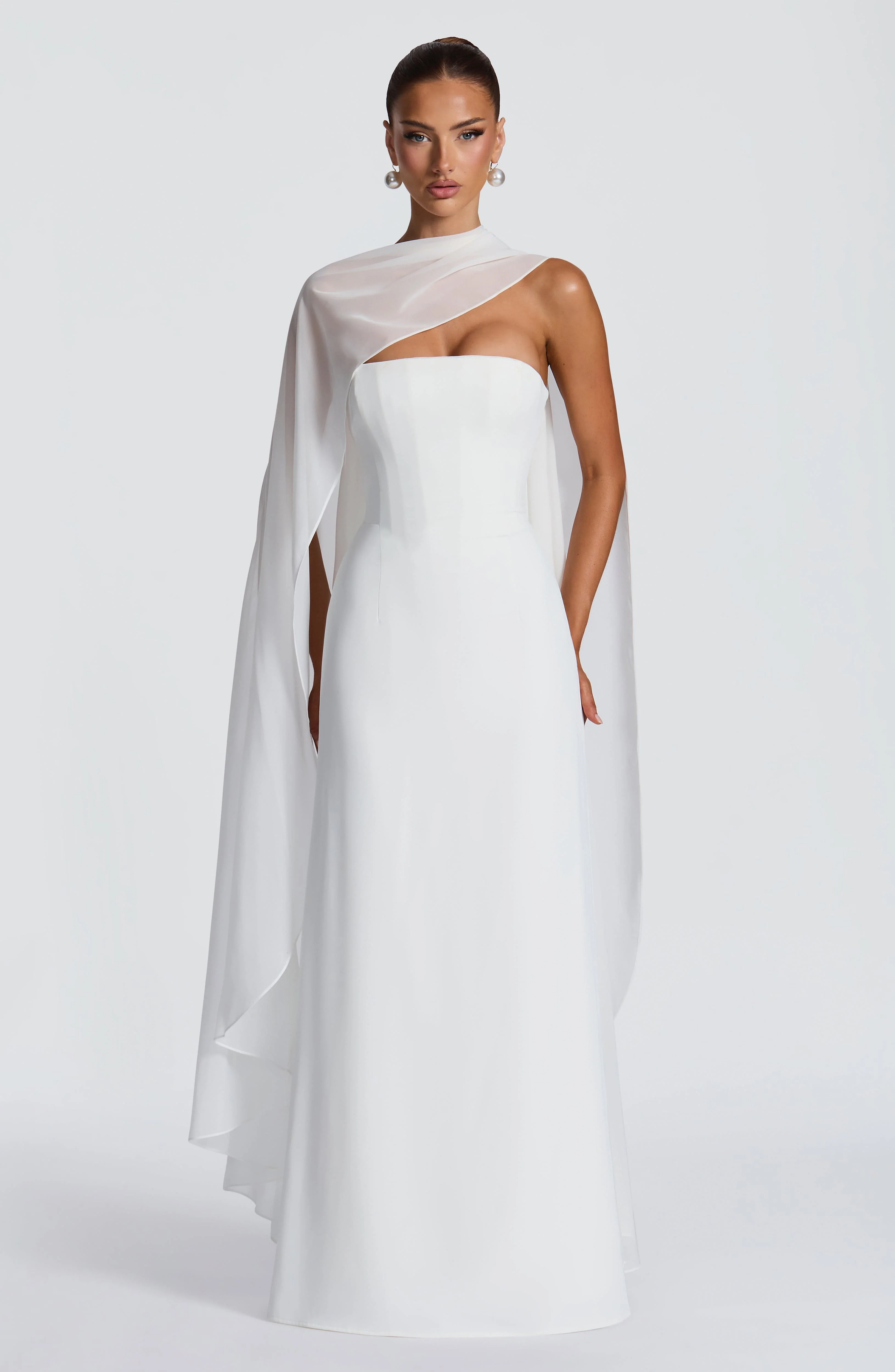 Romy Cape - Ivory - Image 5