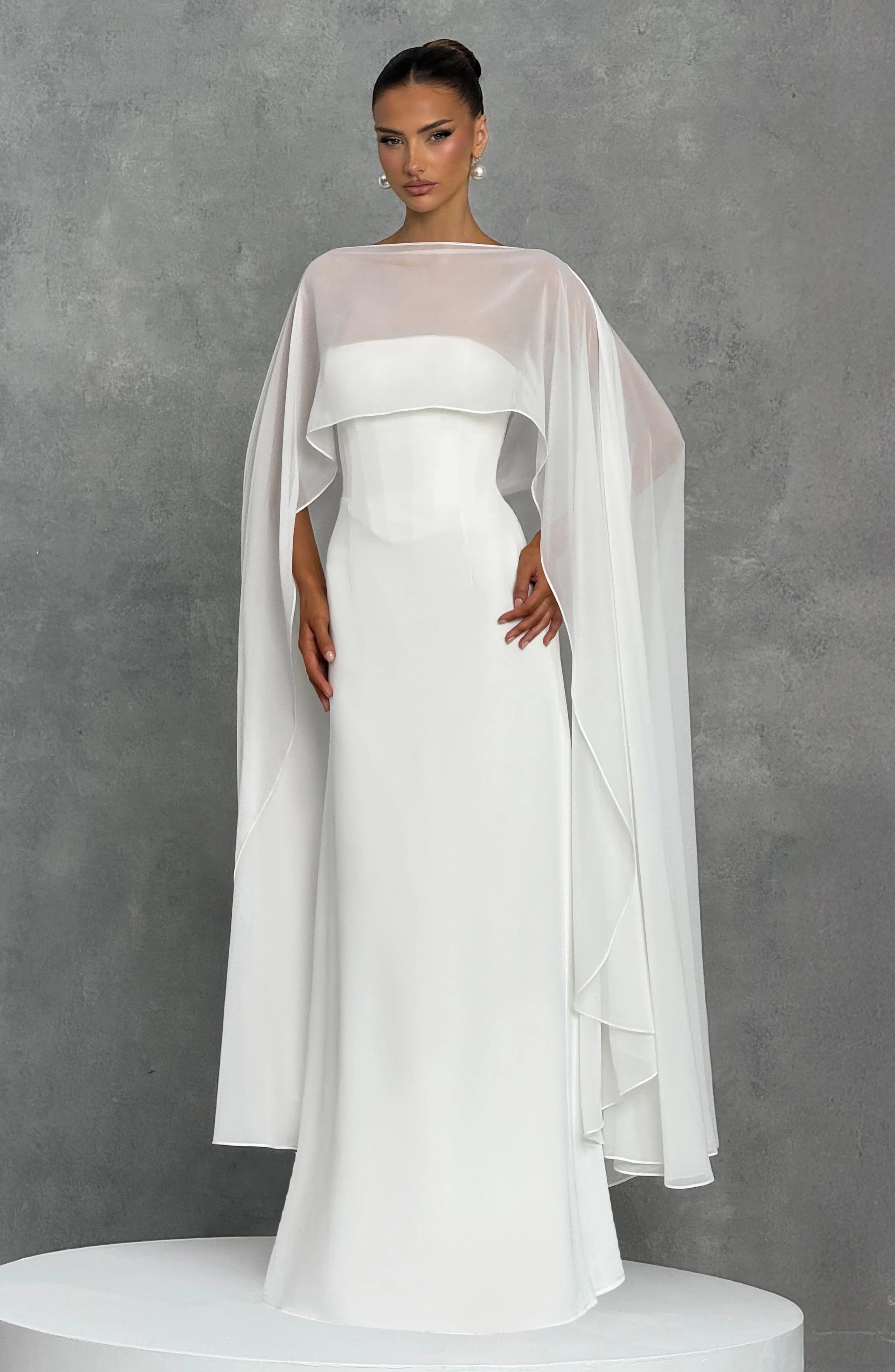 Romy Cape - Ivory - Image 6