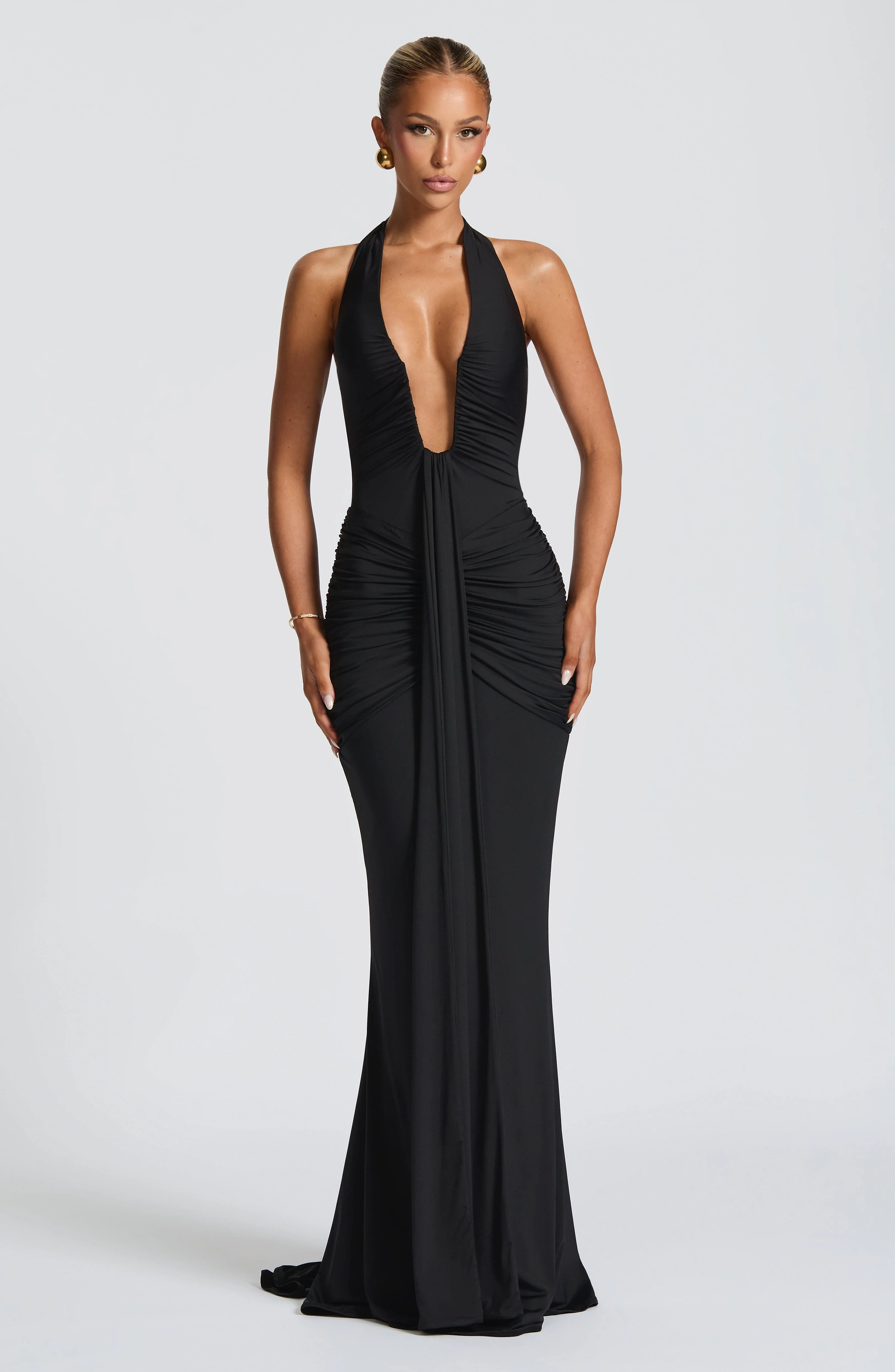 Rosetta Maxi Dress - Black - Image 2