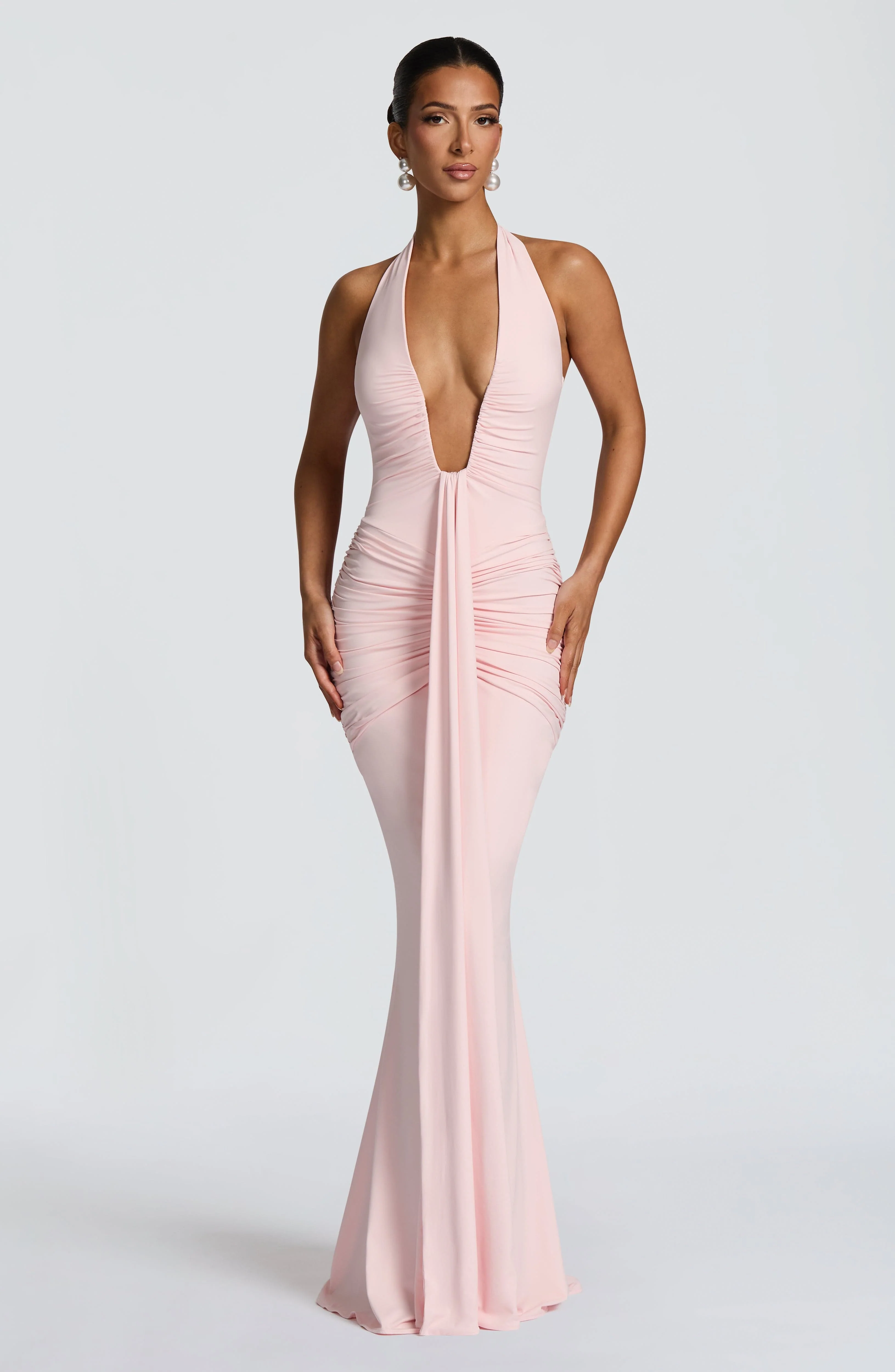Rosetta Maxi Dress - Blush - Image 10