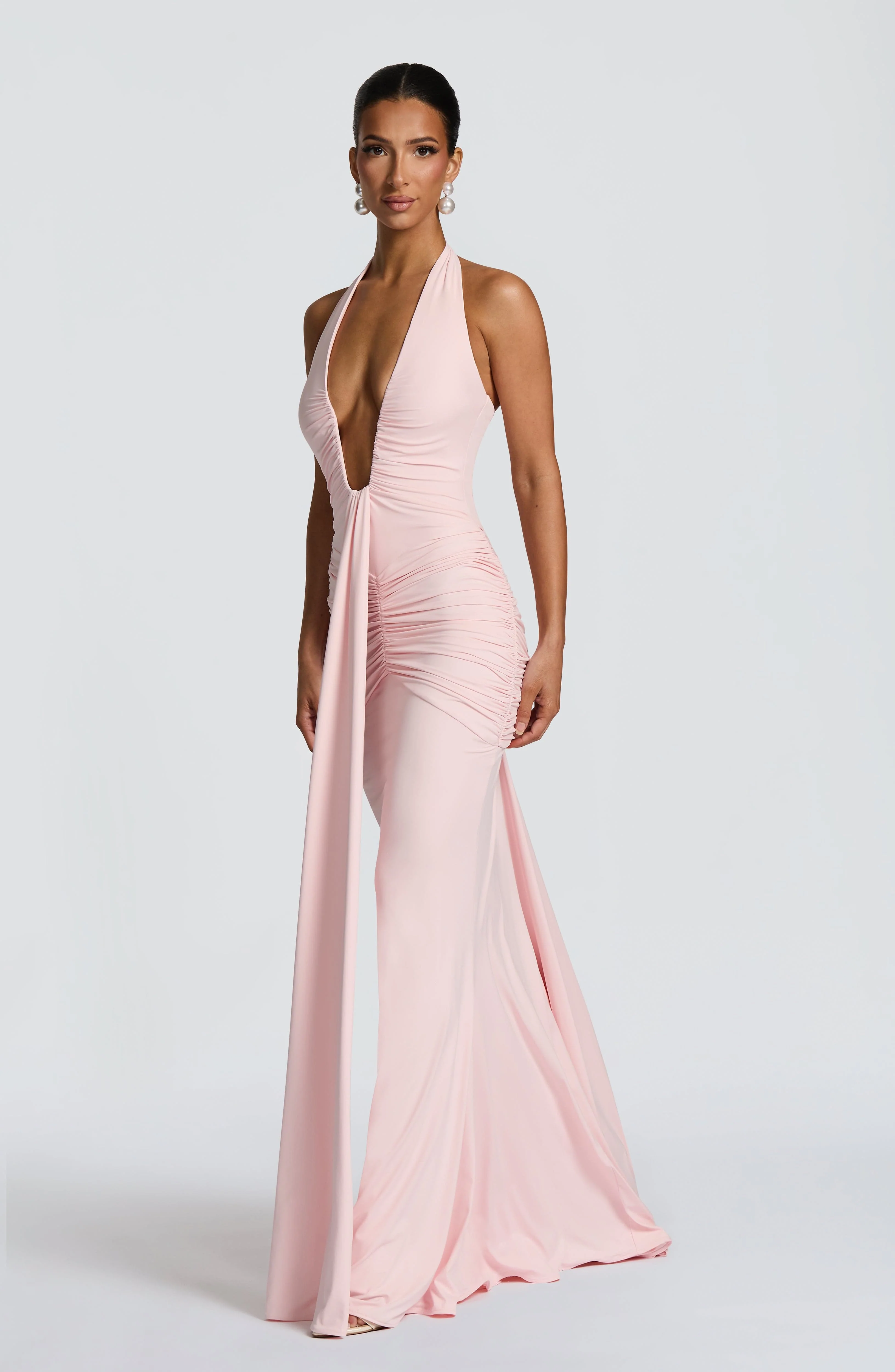 Rosetta Maxi Dress - Blush - Image 2