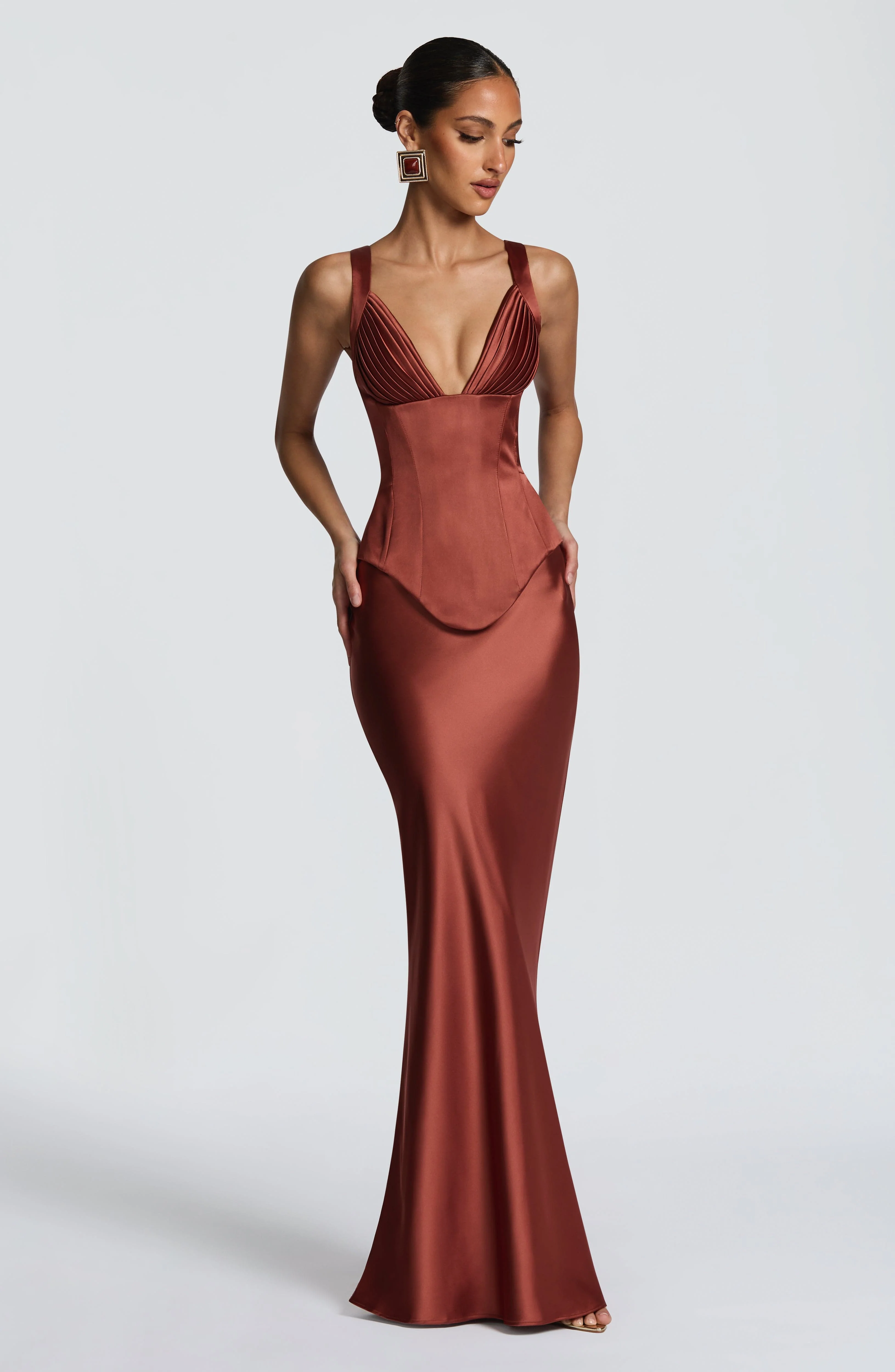 Rowan Corset - Rust - Image 8