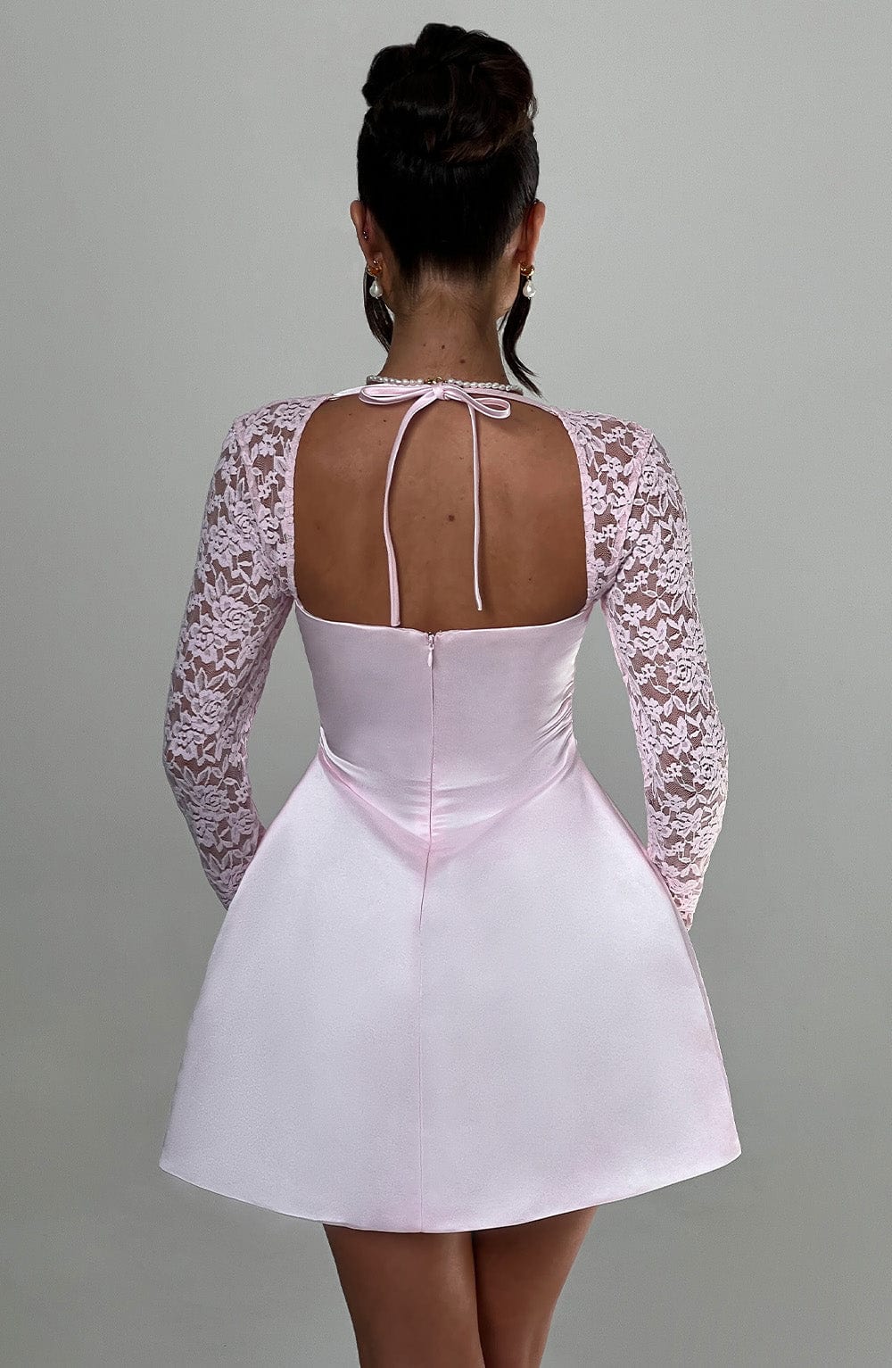 Sadie Mini Dress - Blush - Image 2