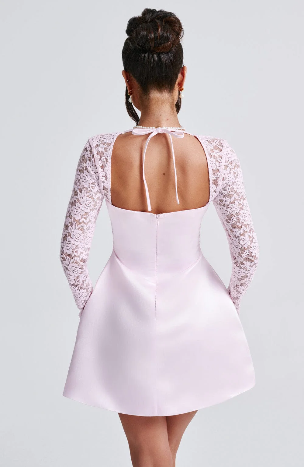 Sadie Mini Dress - Blush - Image 7