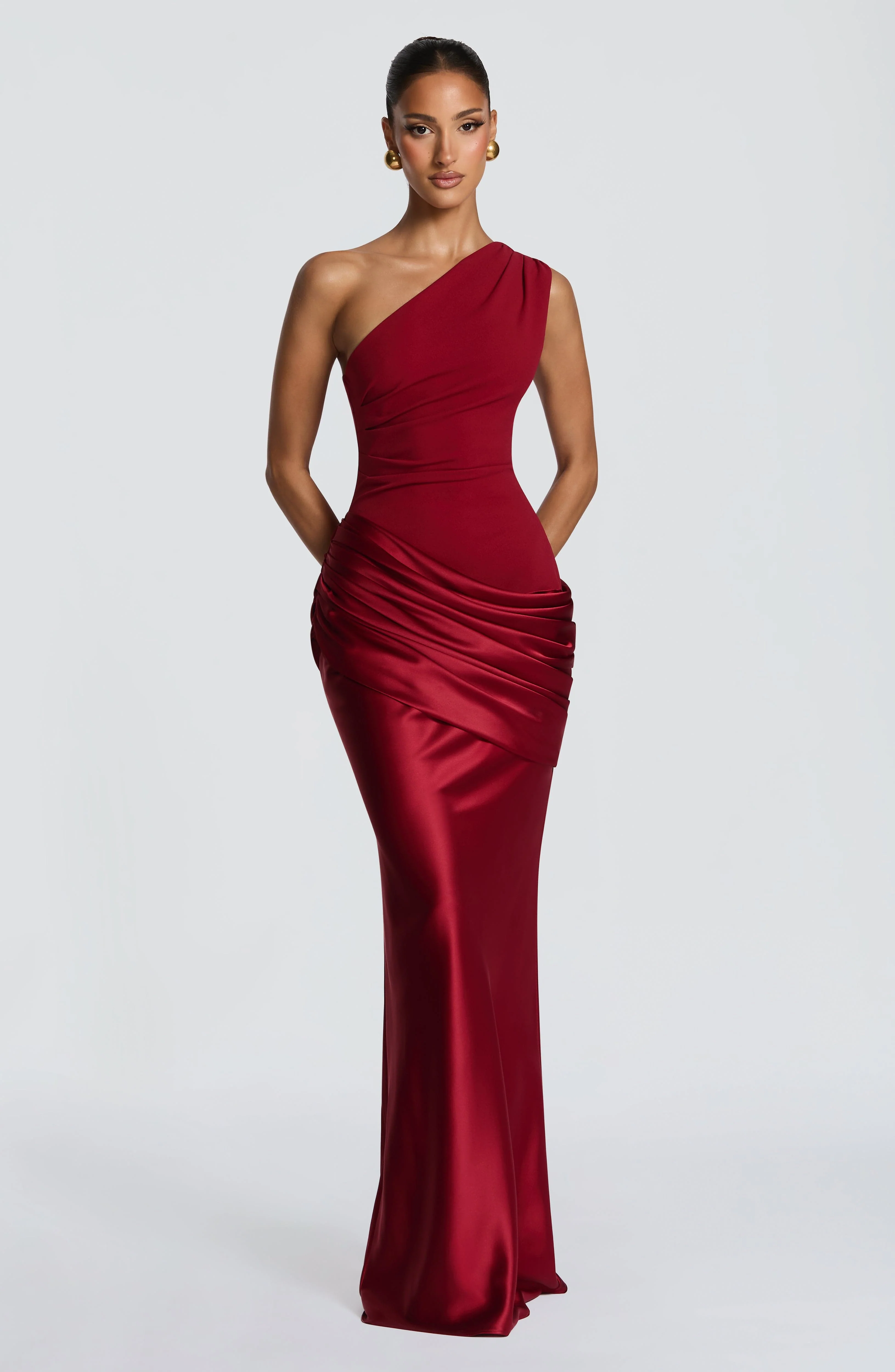 Sadona Maxi Dress - Deep Red - Image 6