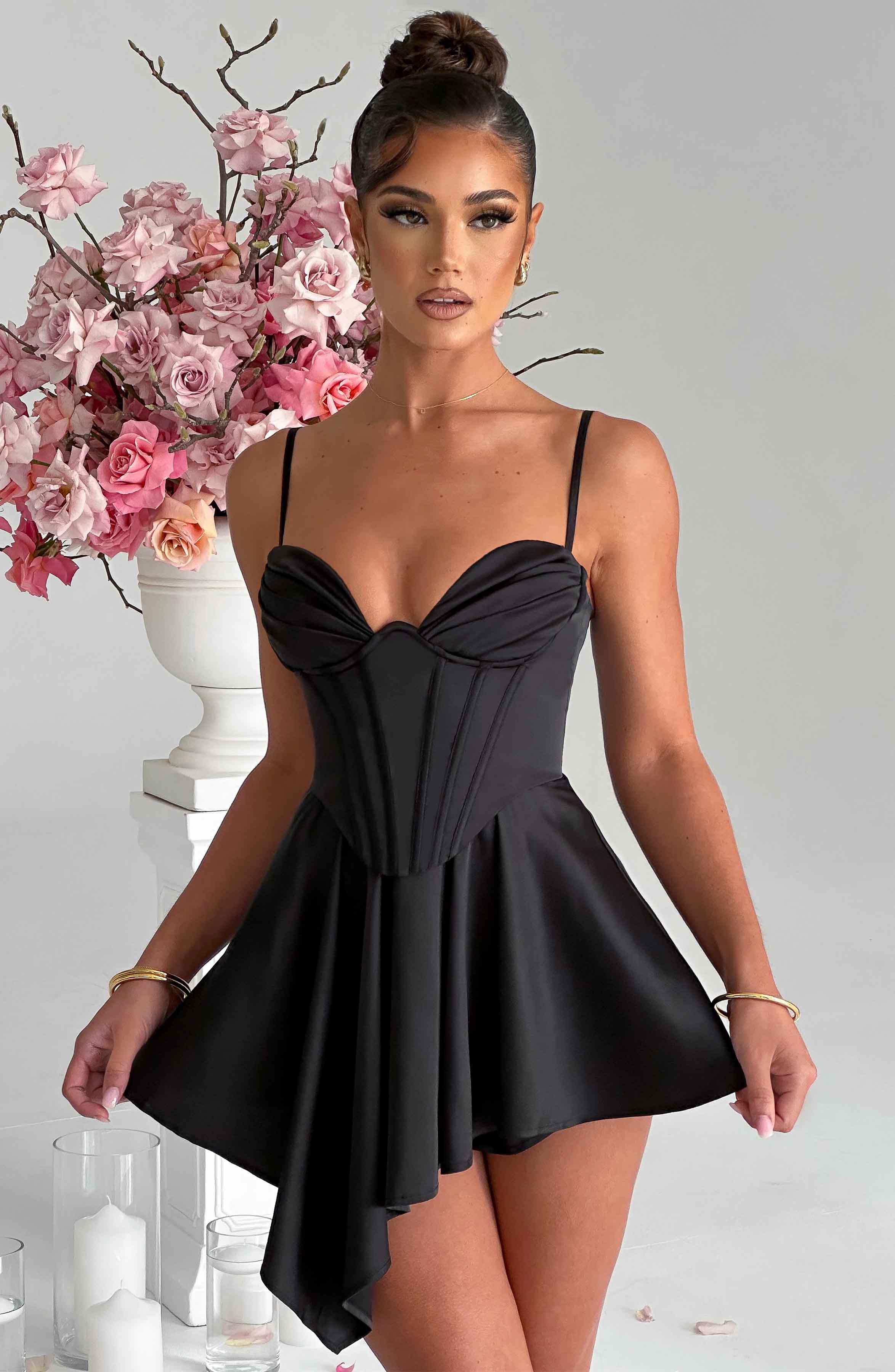 Saffron Playsuit - Black - Image 6