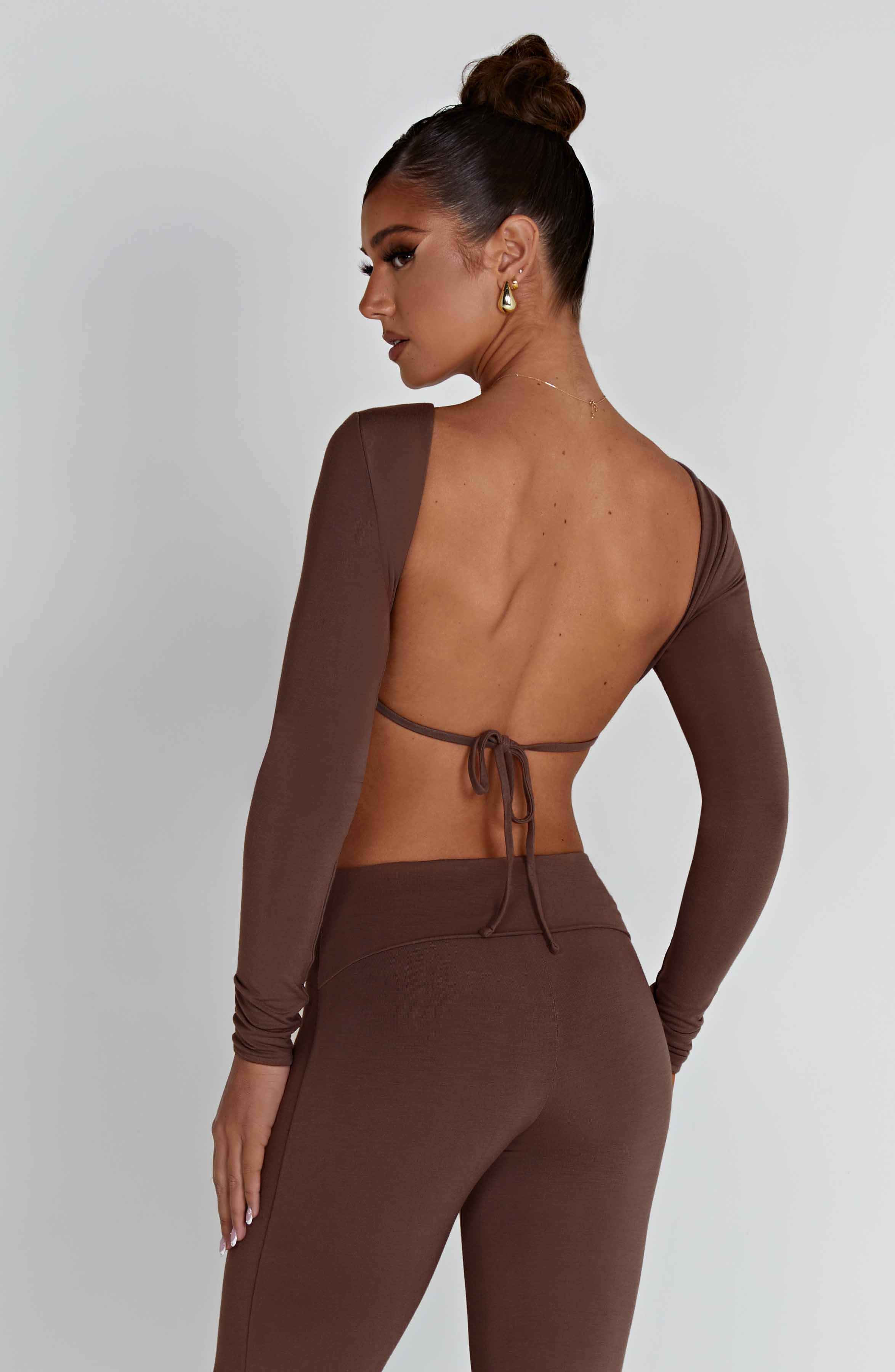 Sahra Top - Chocolate - Image 2