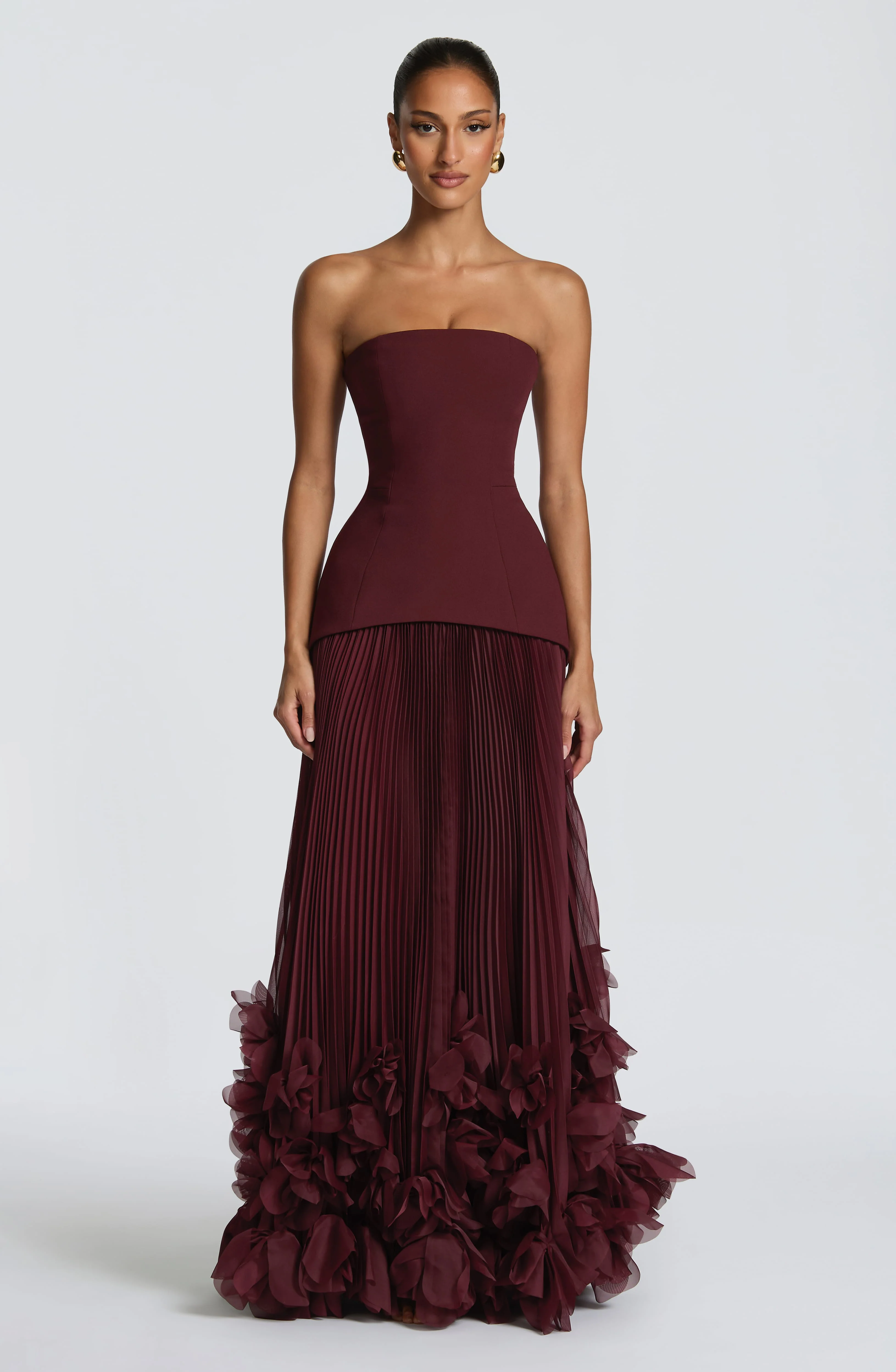 Seraphina Gown - Cherry Lacquer - Image 5