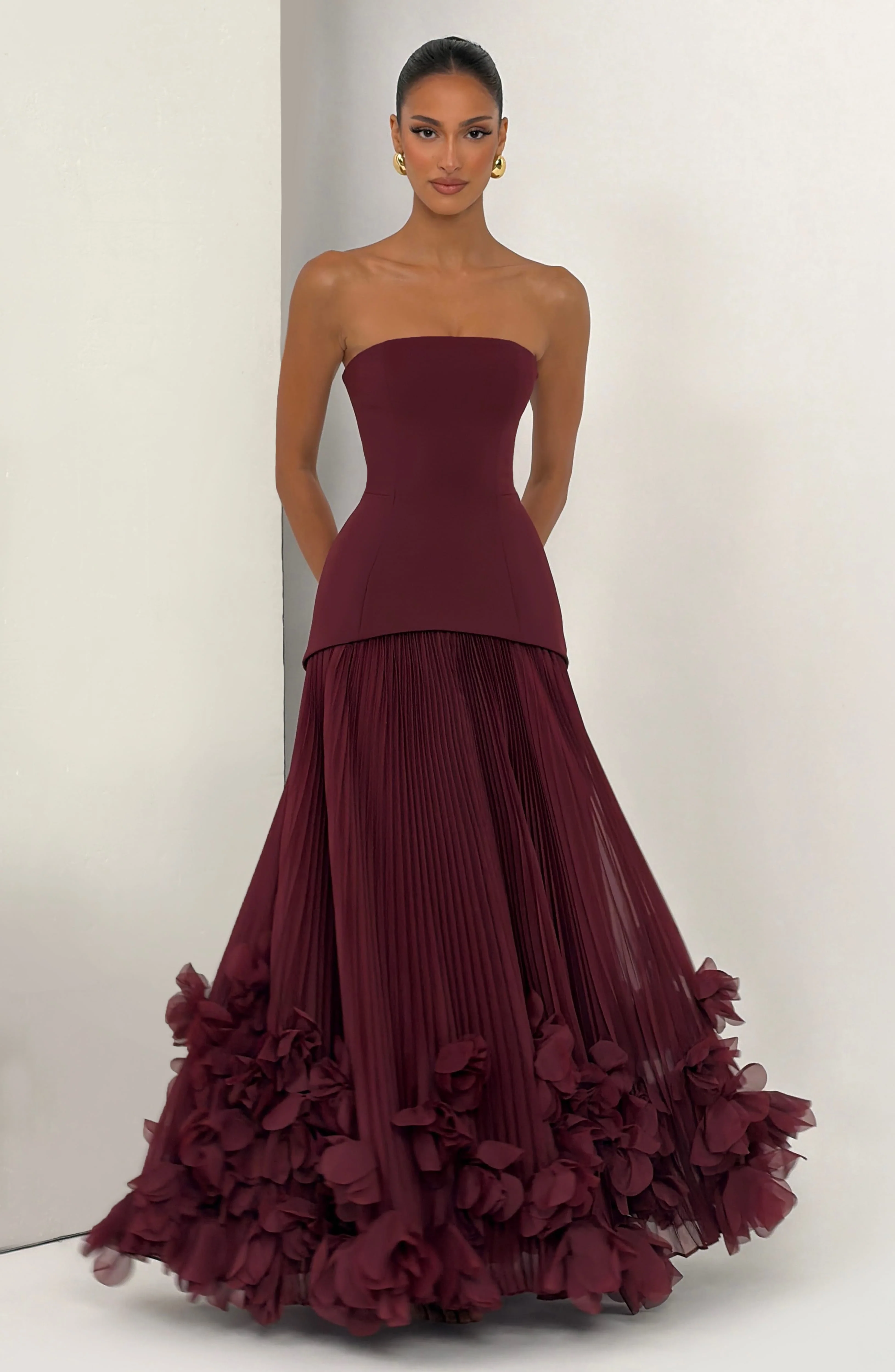 Seraphina Gown - Cherry Lacquer - Image 7