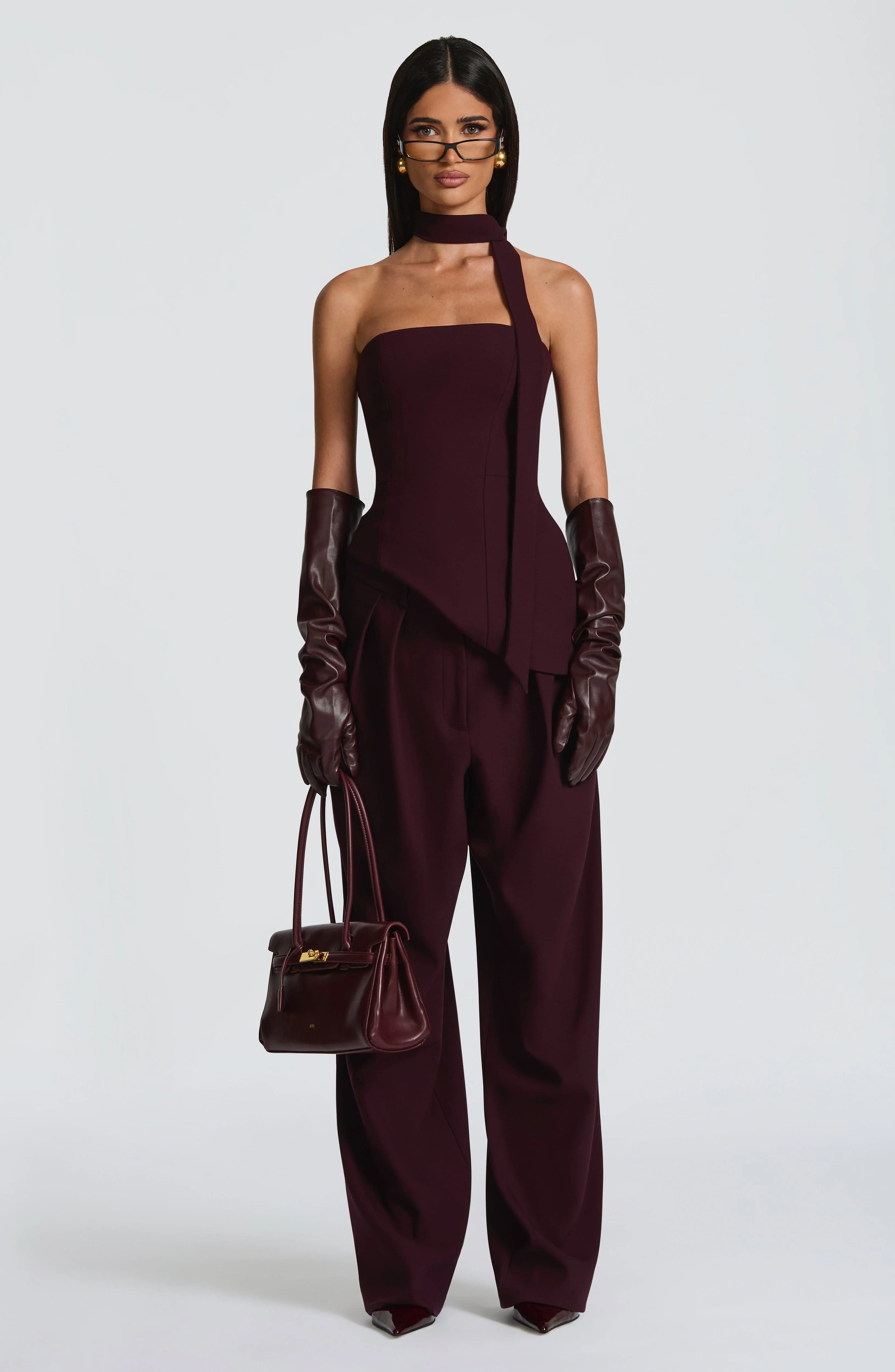 Sloan Top - Plum - Image 3