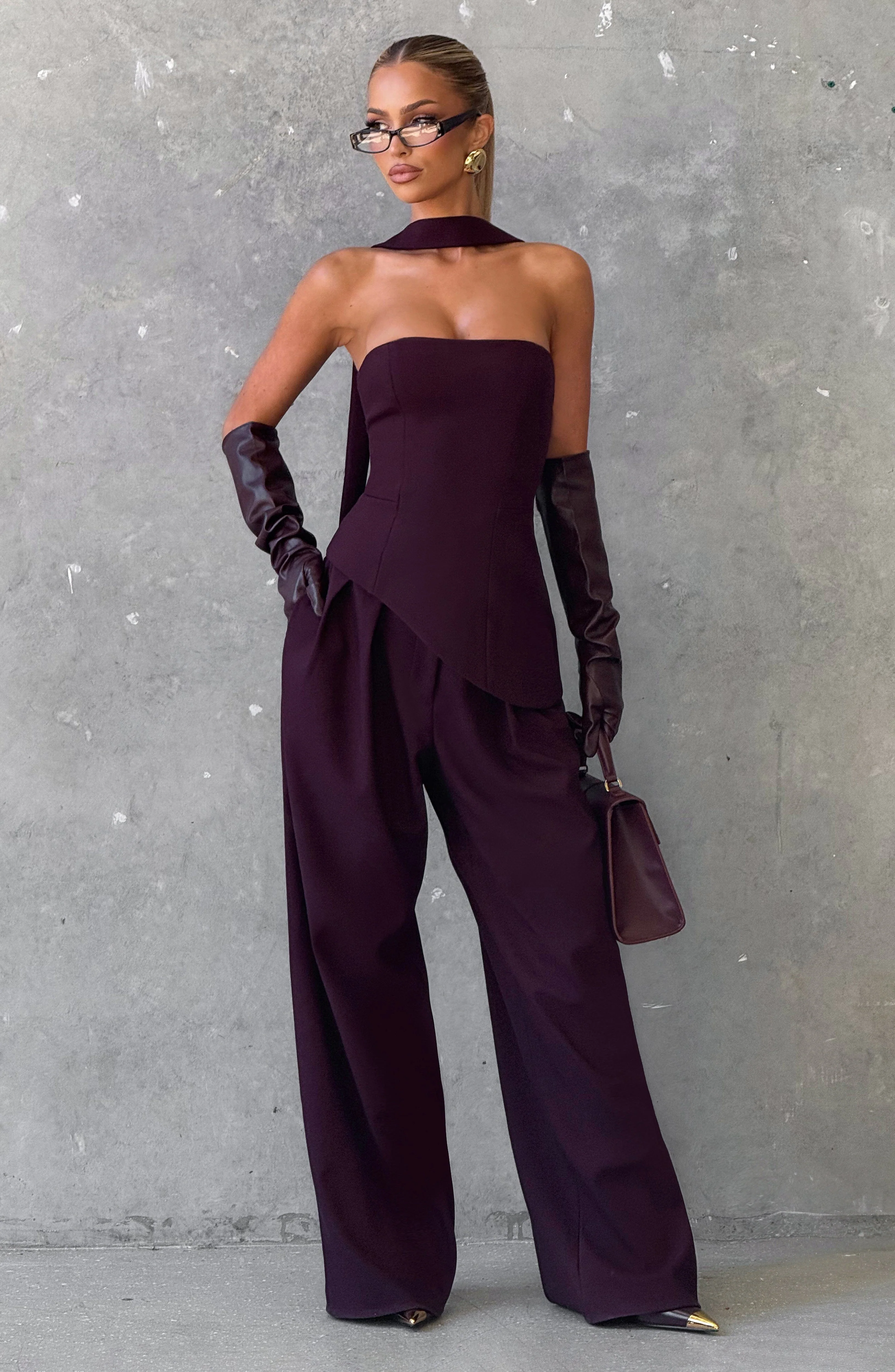 Sloan Top - Plum - Image 6