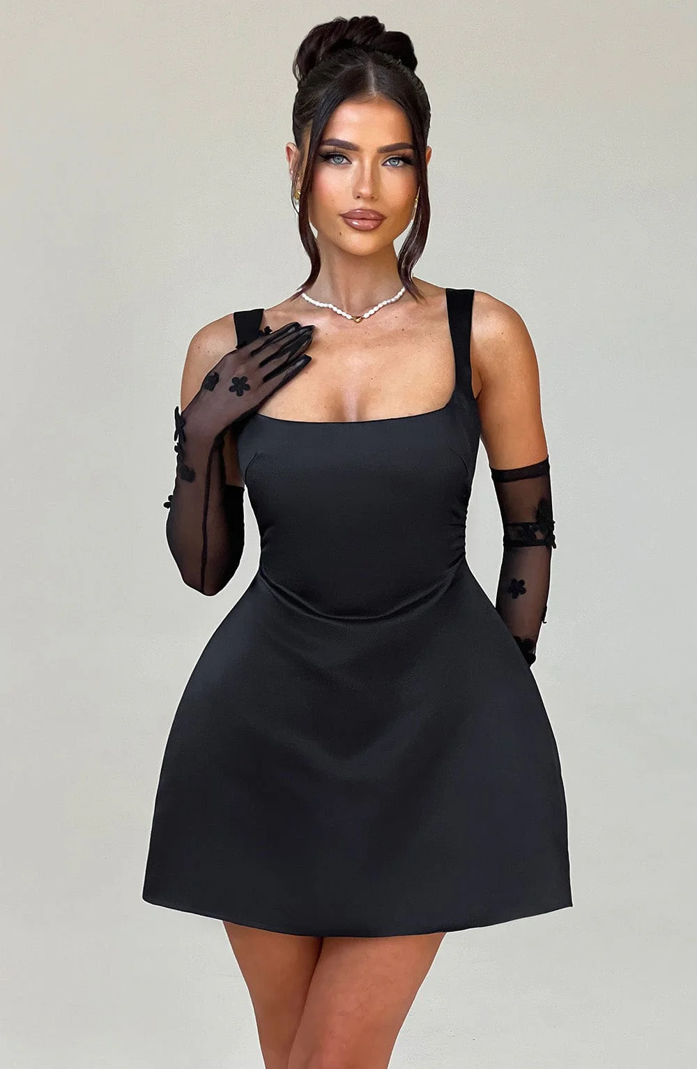 Sofie Mini Dress - Black - Image 13