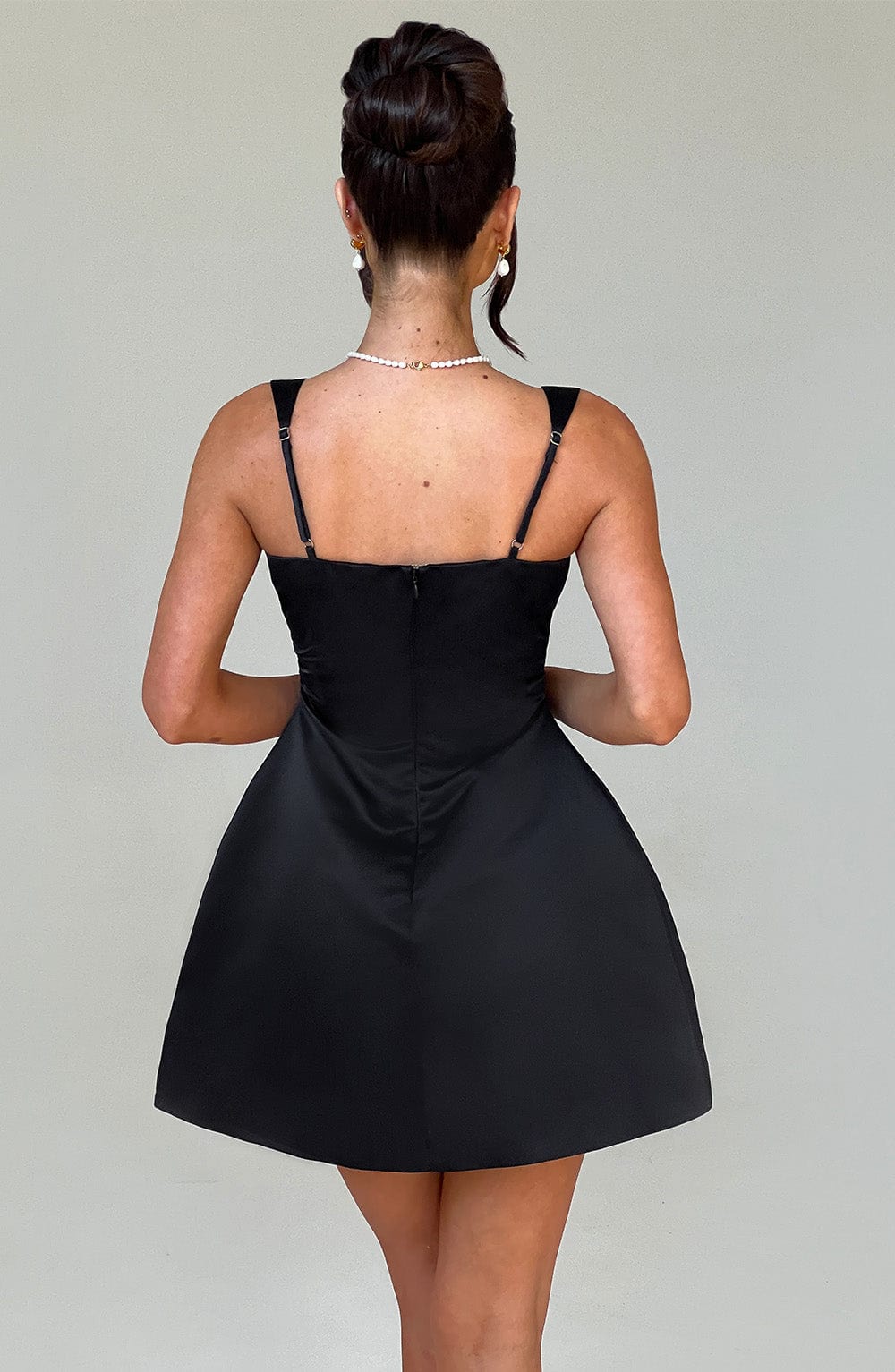 Sofie Mini Dress - Black - Image 3