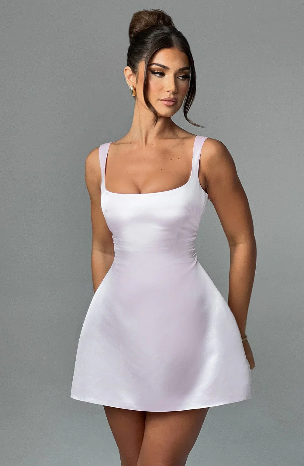 Sofie Mini Dress - Blush - Image 4