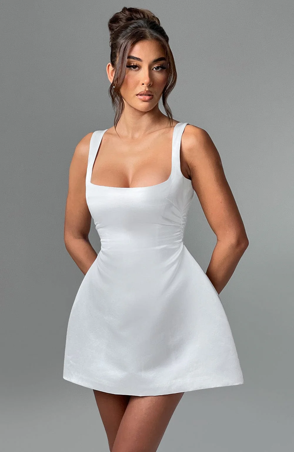 Sofie Mini Dress - Ivory - Image 4