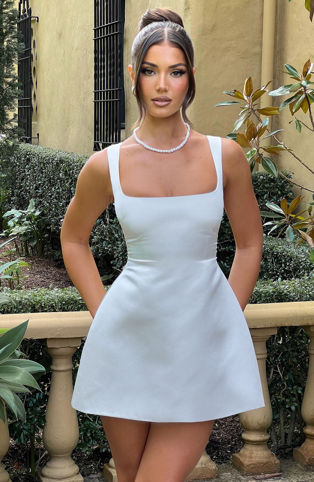 Sofie Mini Dress - Ivory - Image 6