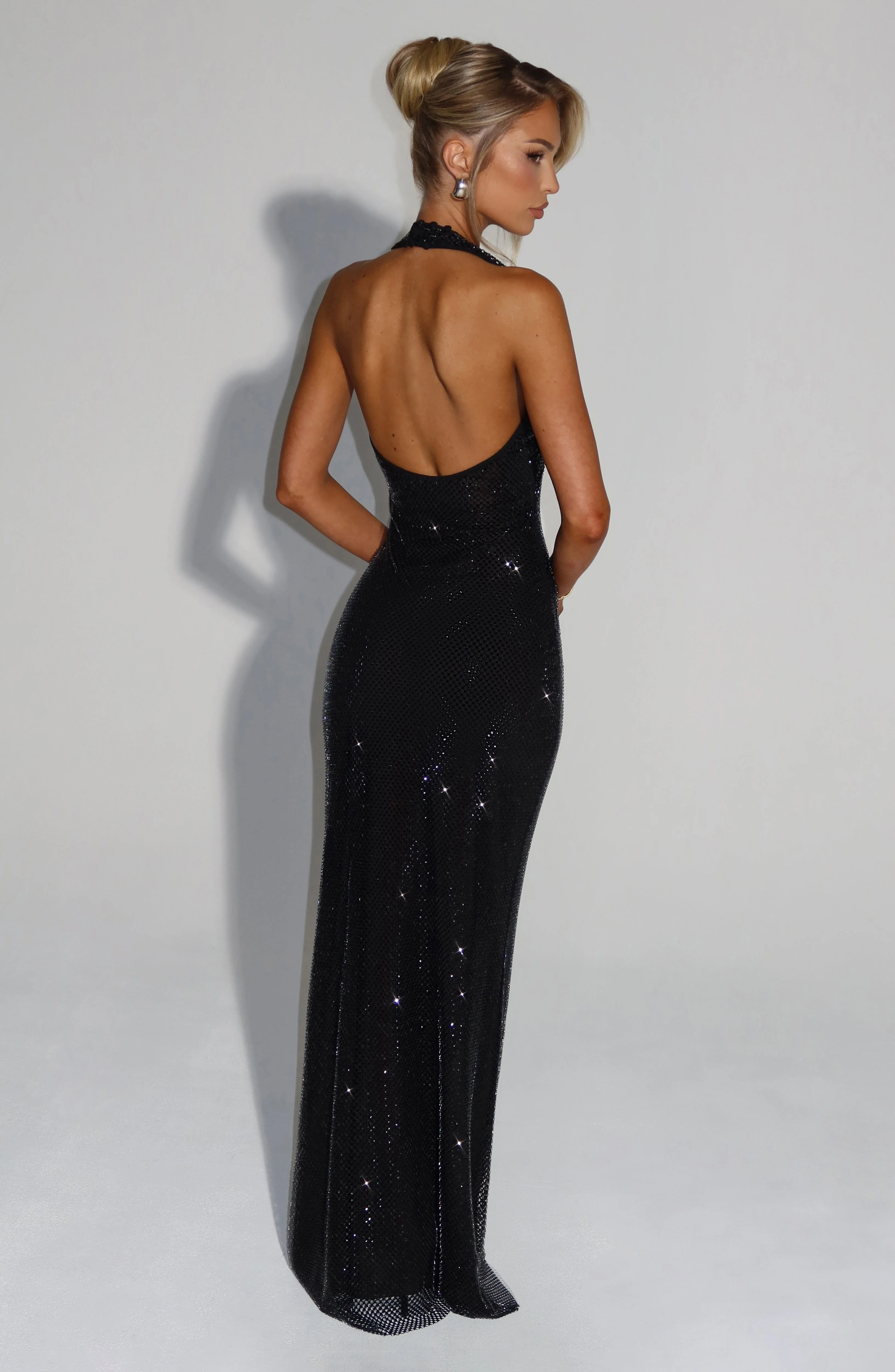 Starla Maxi Dress - Black - Image 4