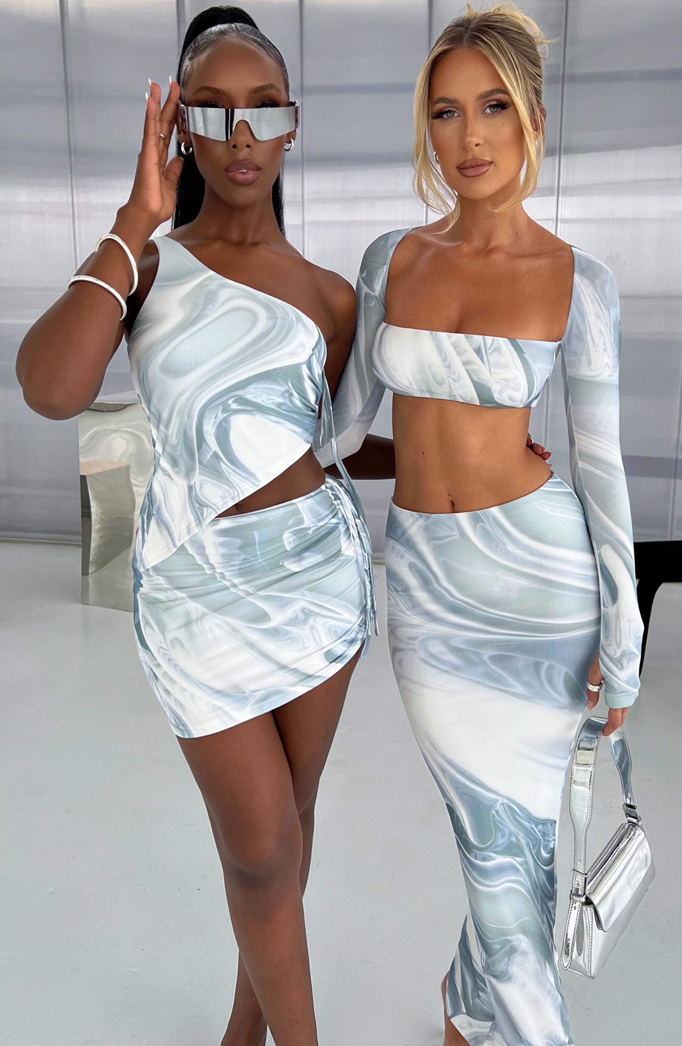 Stormi Top - Grey Haze Print - Image 4