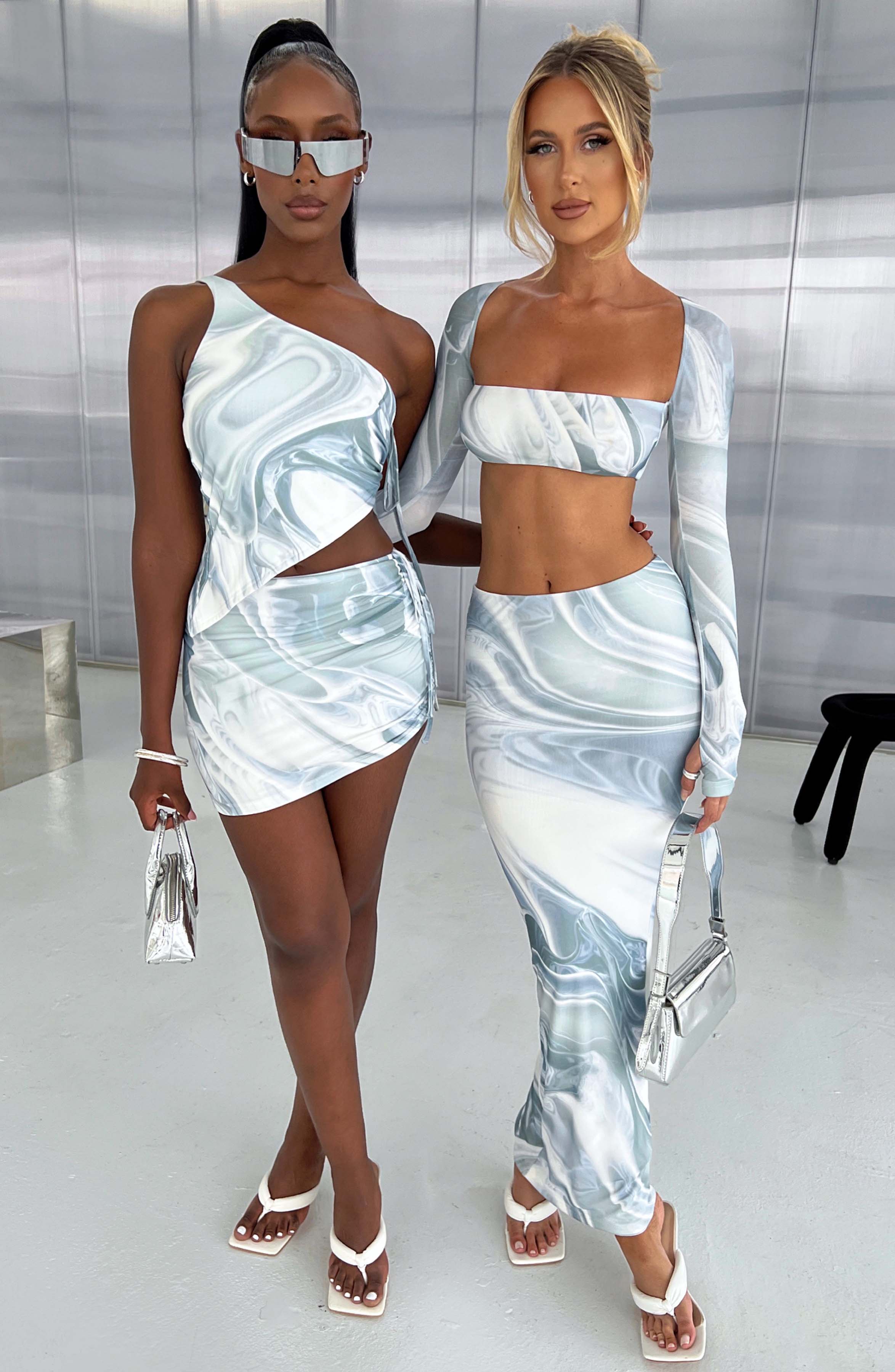 Stormi Top - Grey Haze Print - Image 9