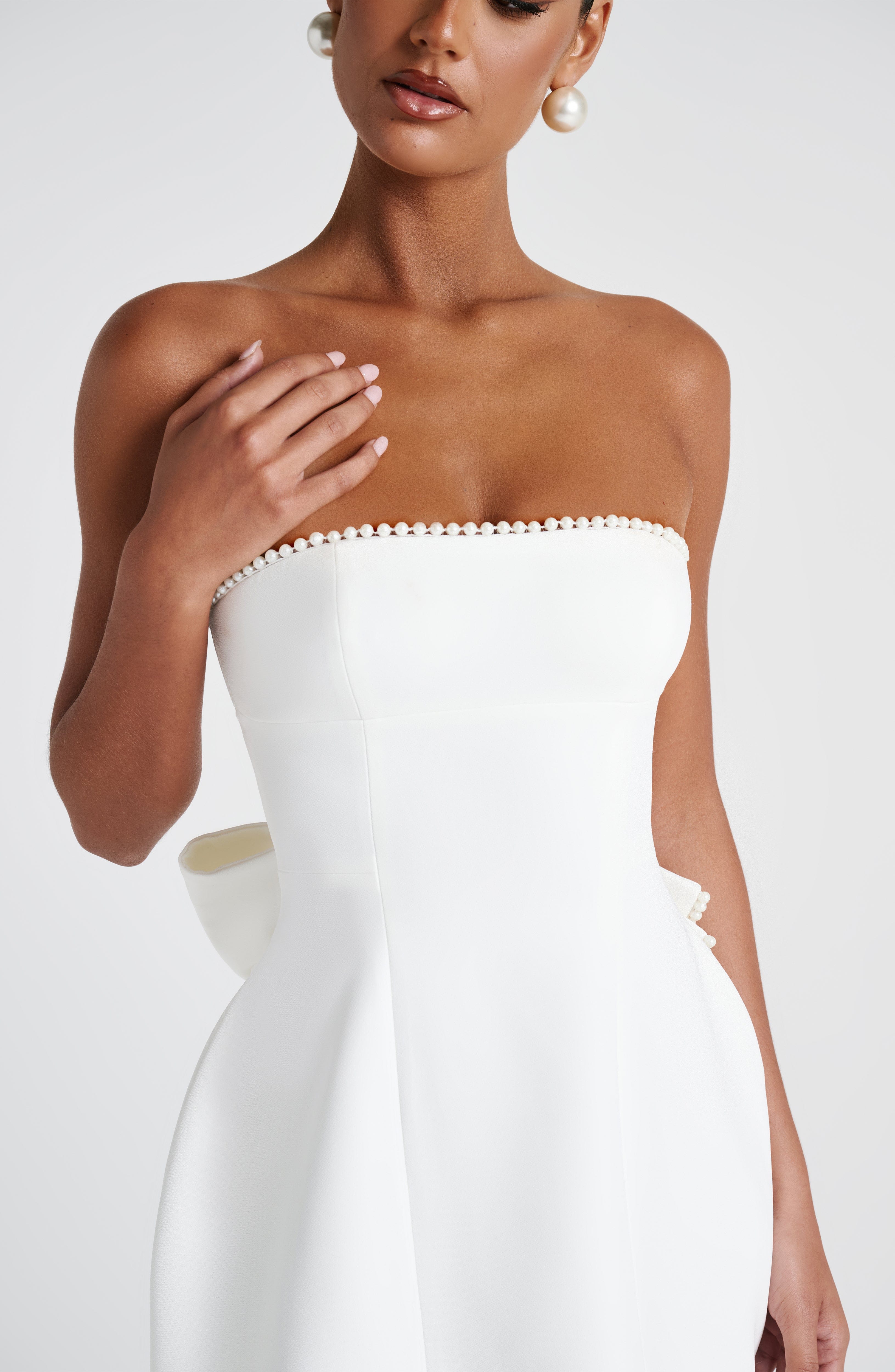 Suni Mini Dress - Ivory - Image 3