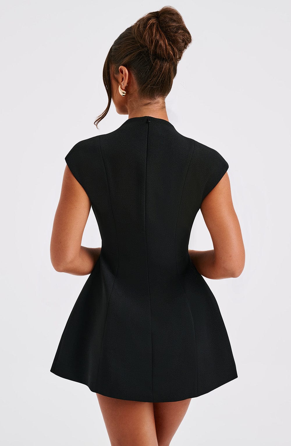 Suri Mini Dress - Black - Image 2