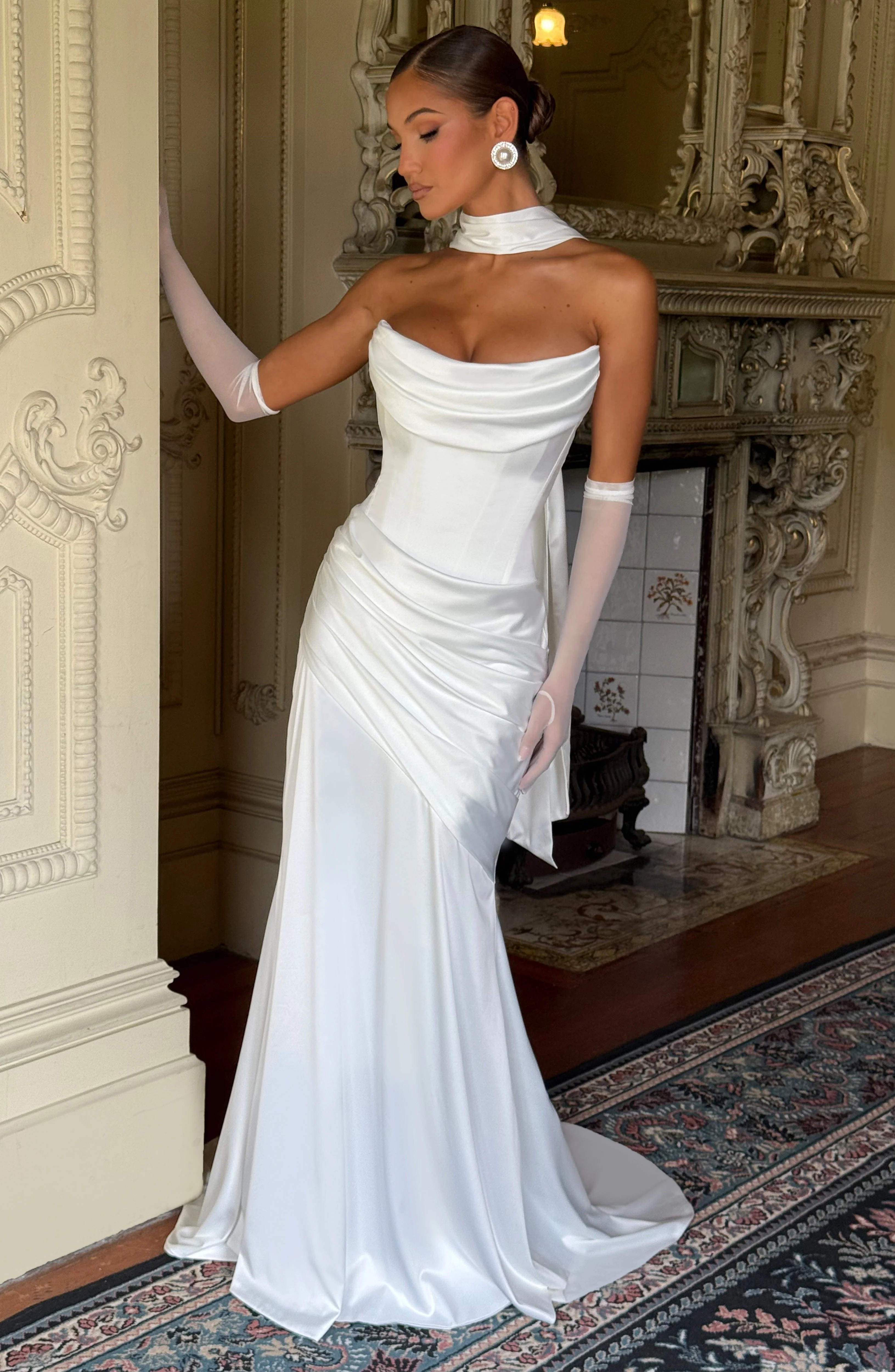 Sybil Scarf - Ivory - Image 7
