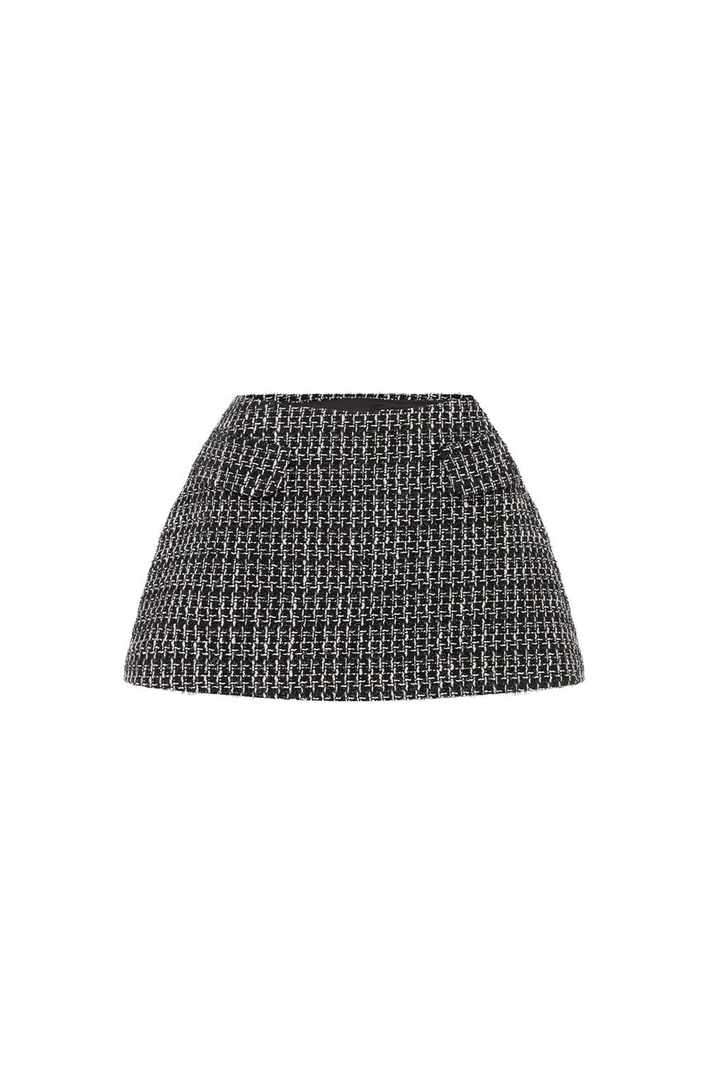 Tabitha Mini Skirt - Black/White - Image 12