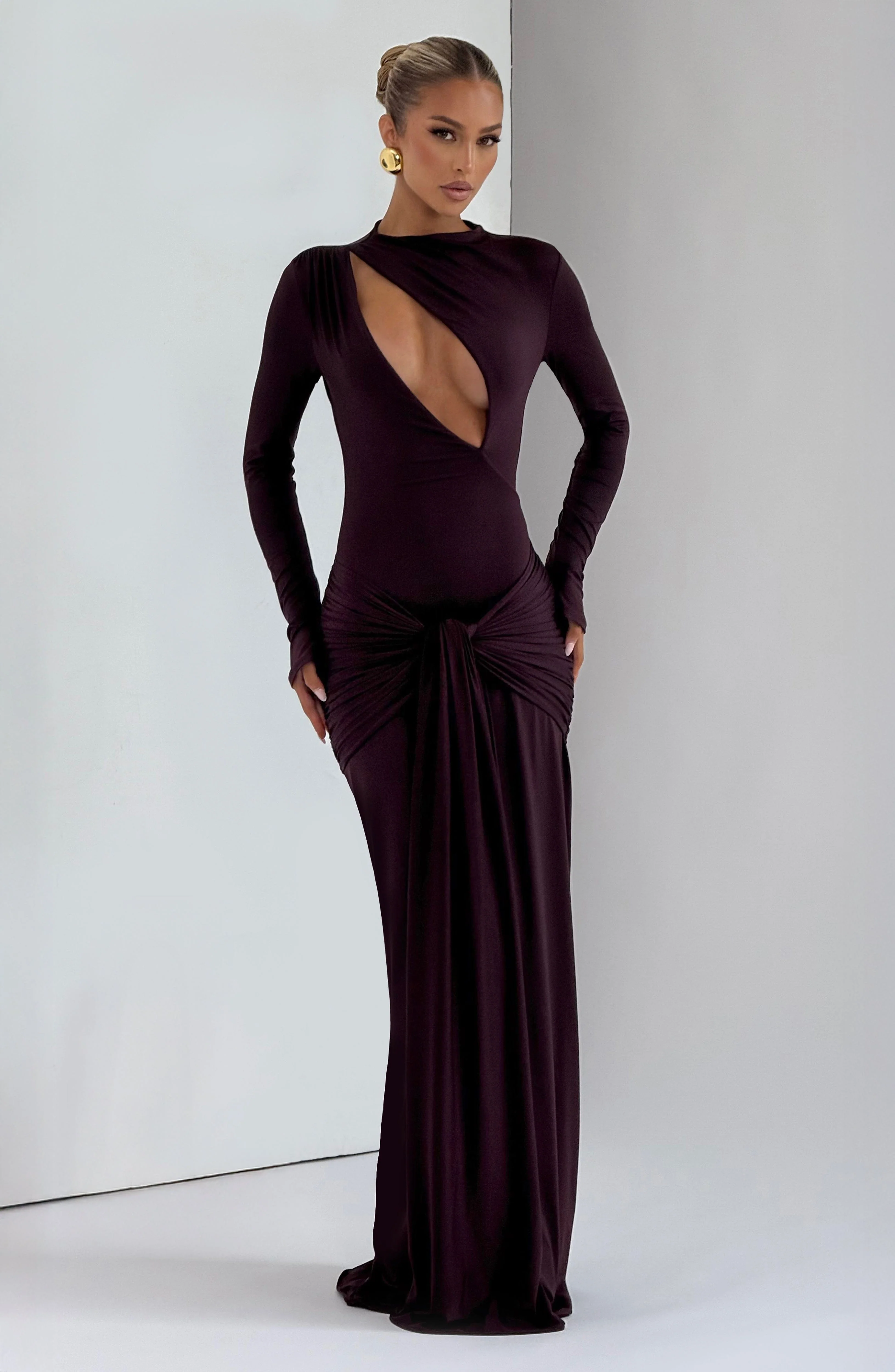 Tahnee Maxi Dress - Plum - Image 8