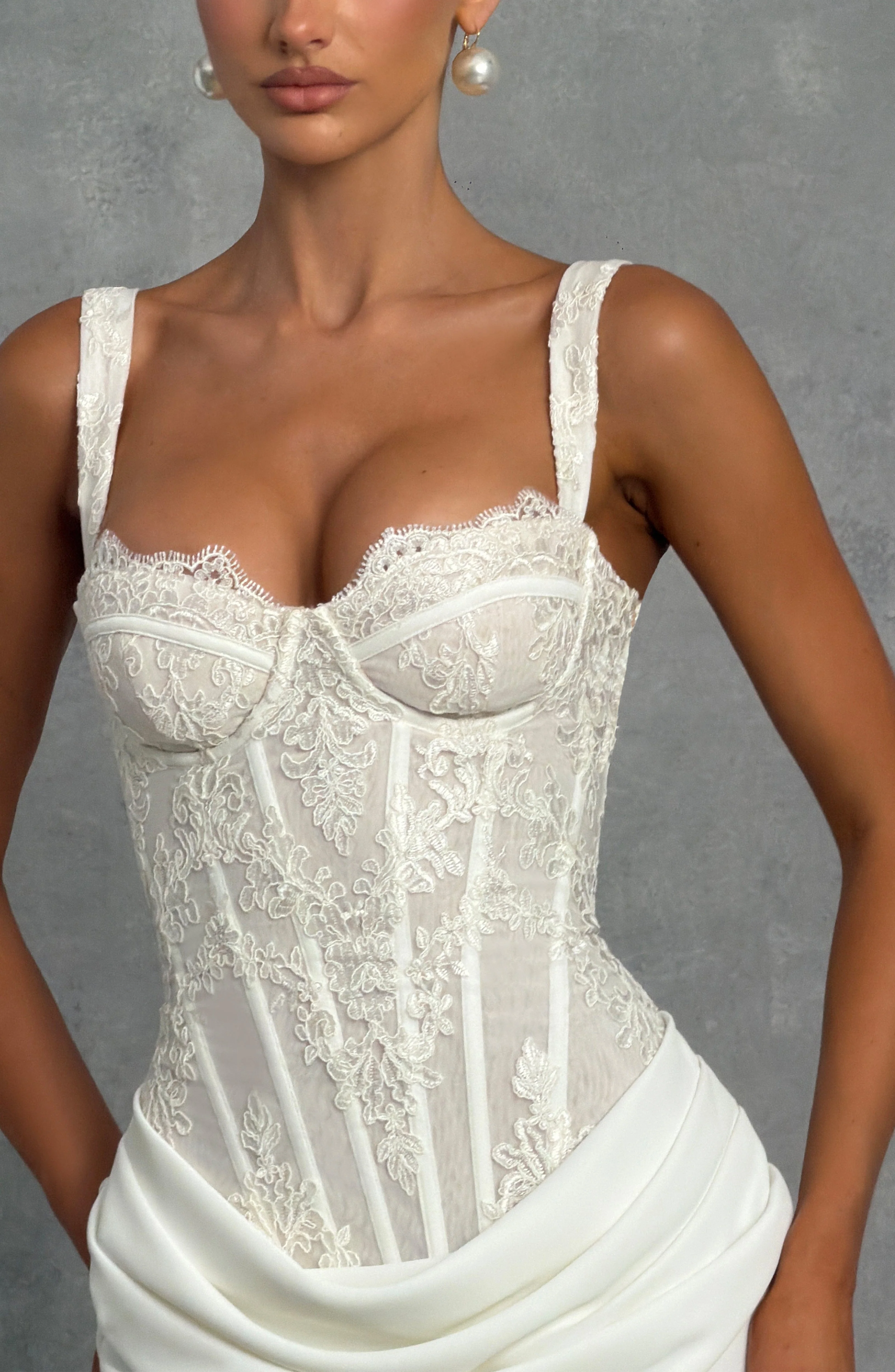 Tansy Corset - Ivory - Image 5
