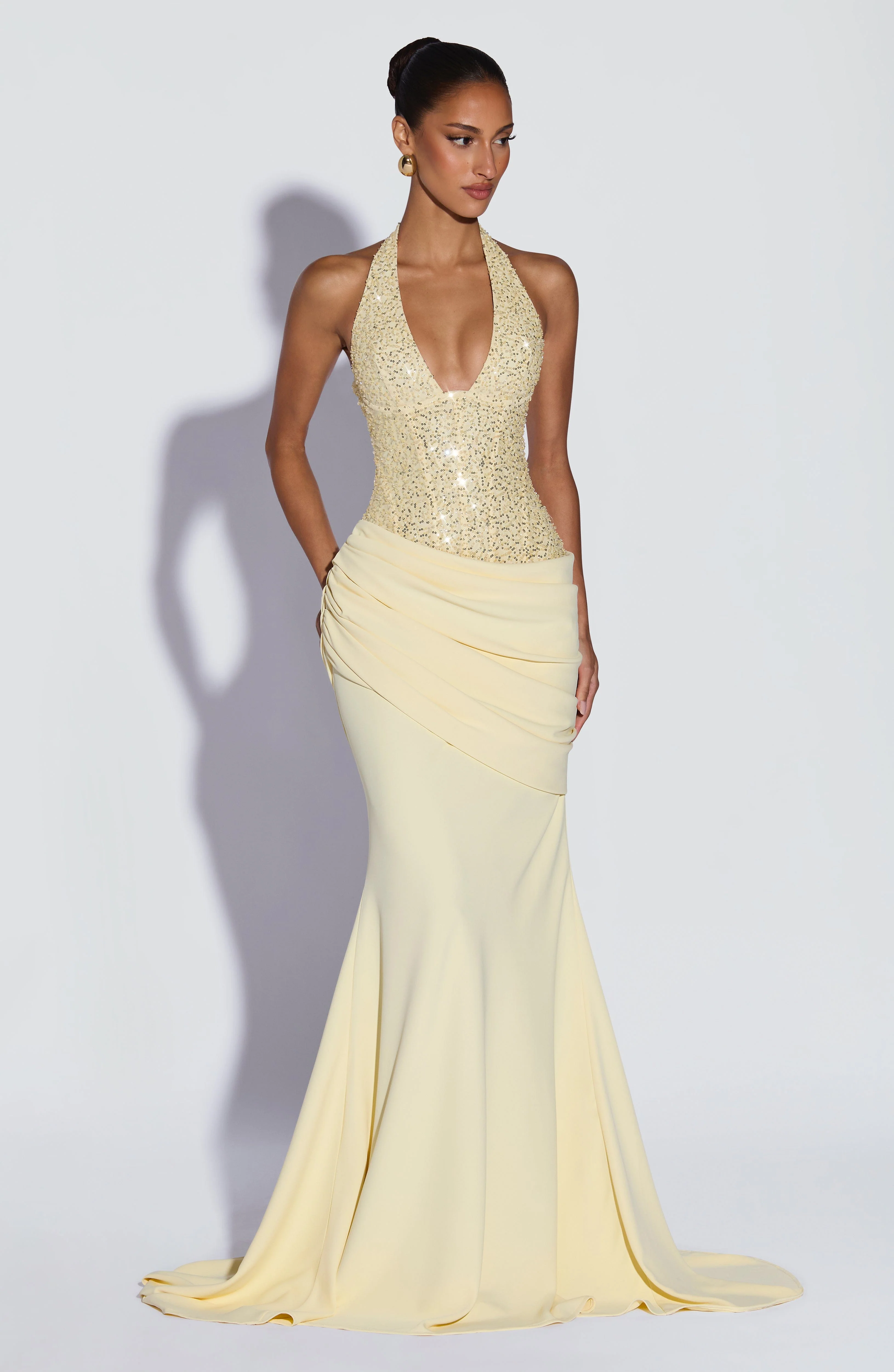 Taylor Gown - Lemon - Image 7