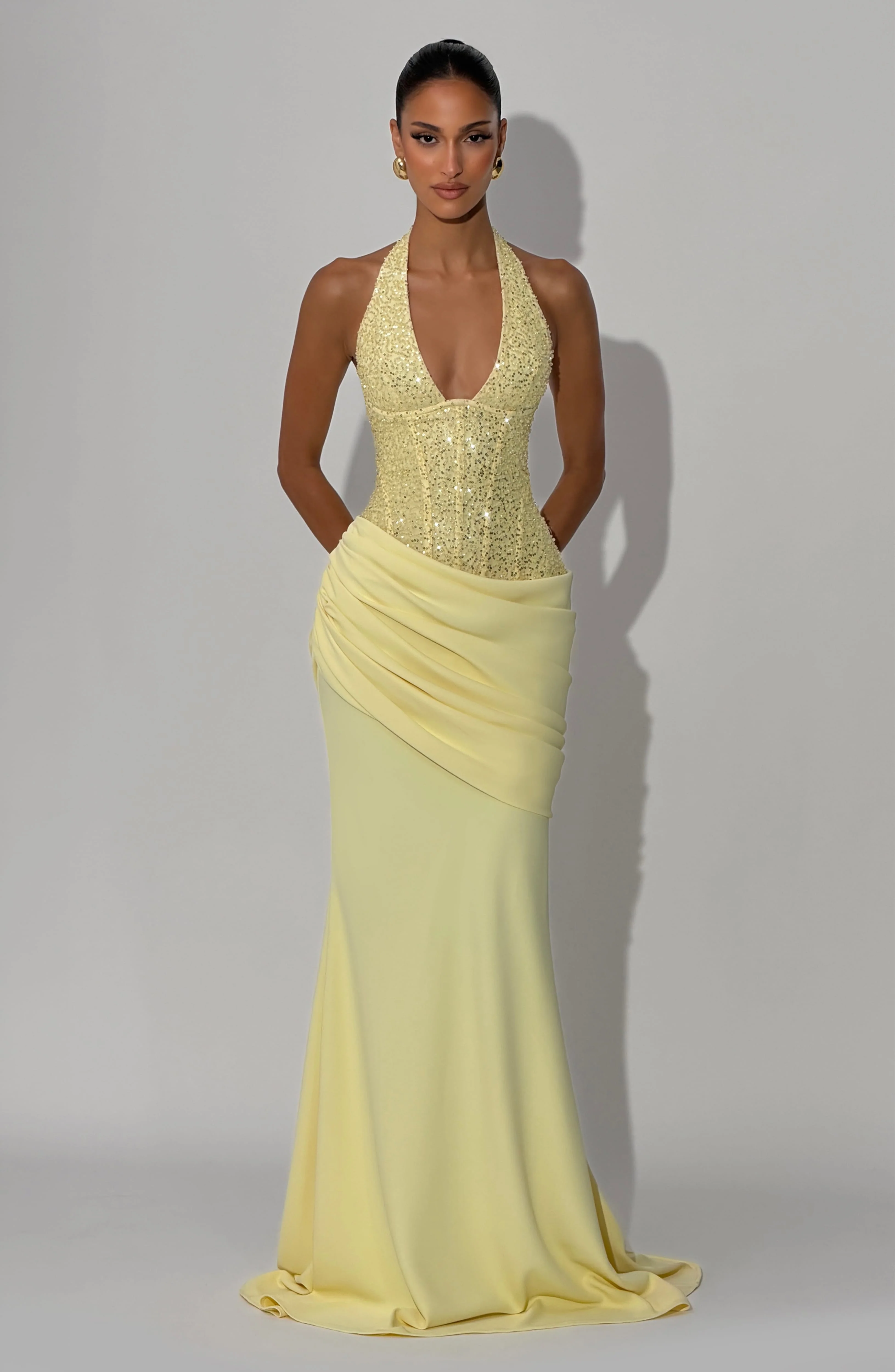 Taylor Gown - Lemon - Image 8