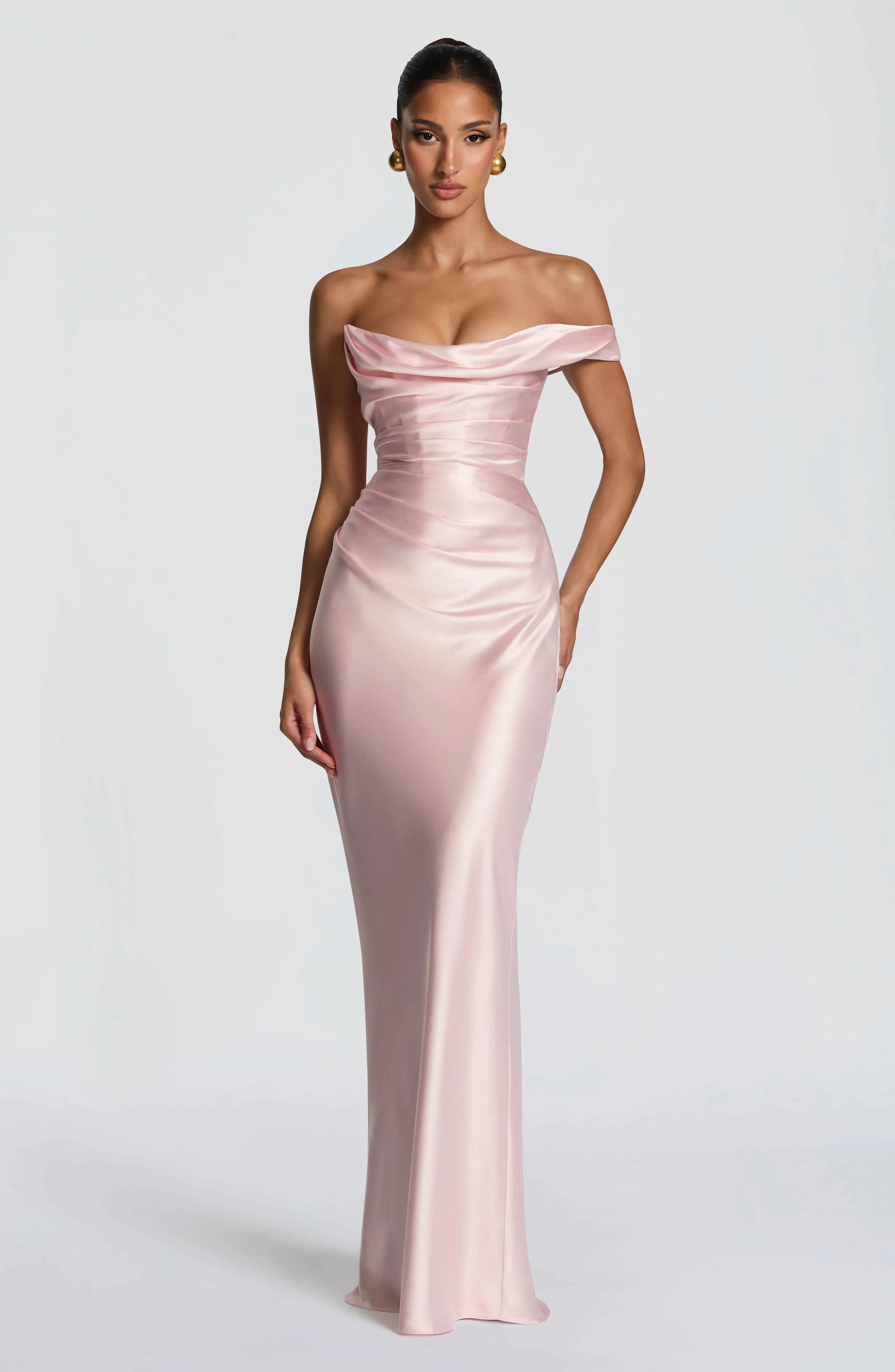 Thalassa Maxi Dress - Blush - Image 10