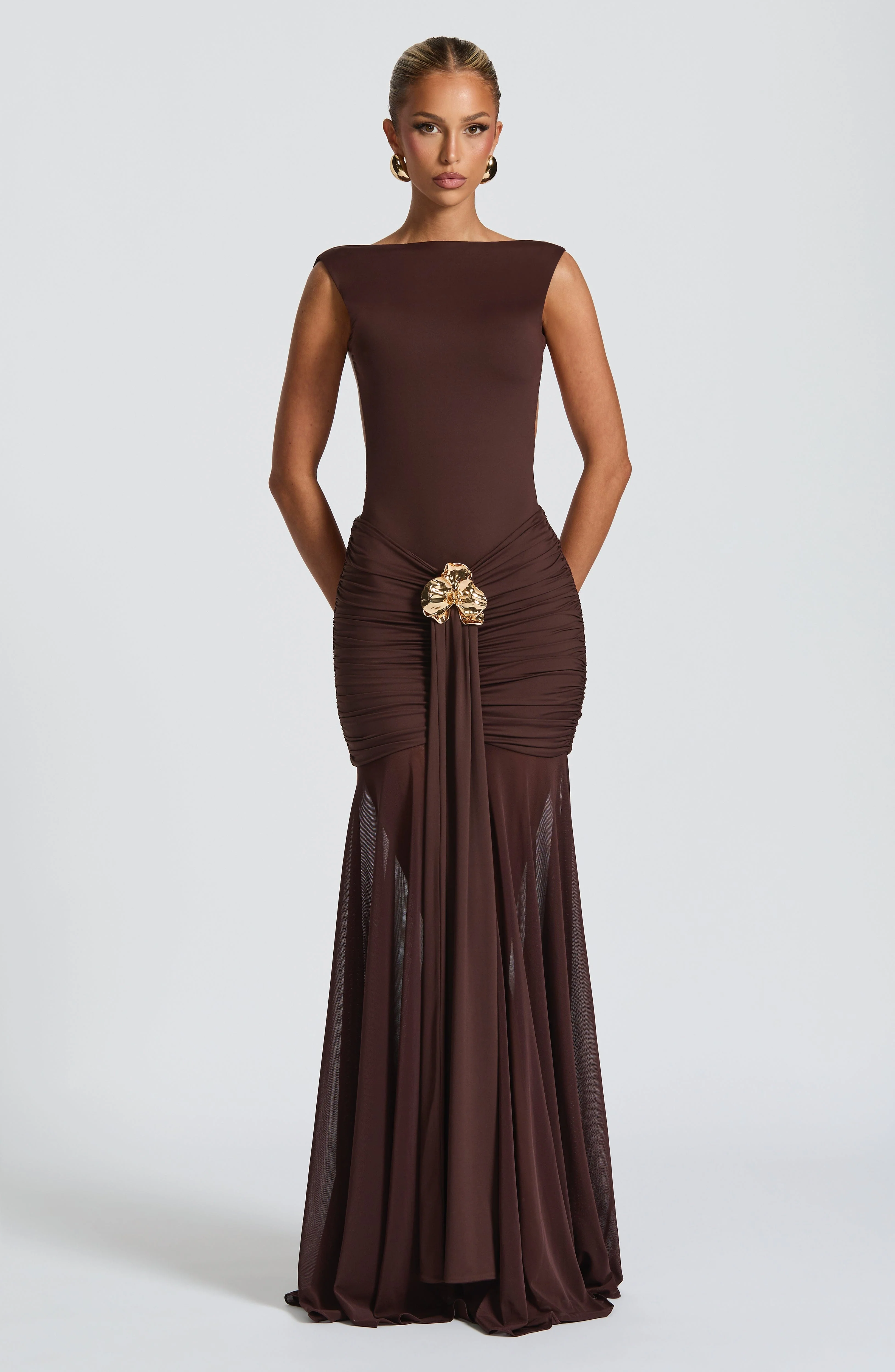 Tori Bodysuit - Plum Brown - Image 6