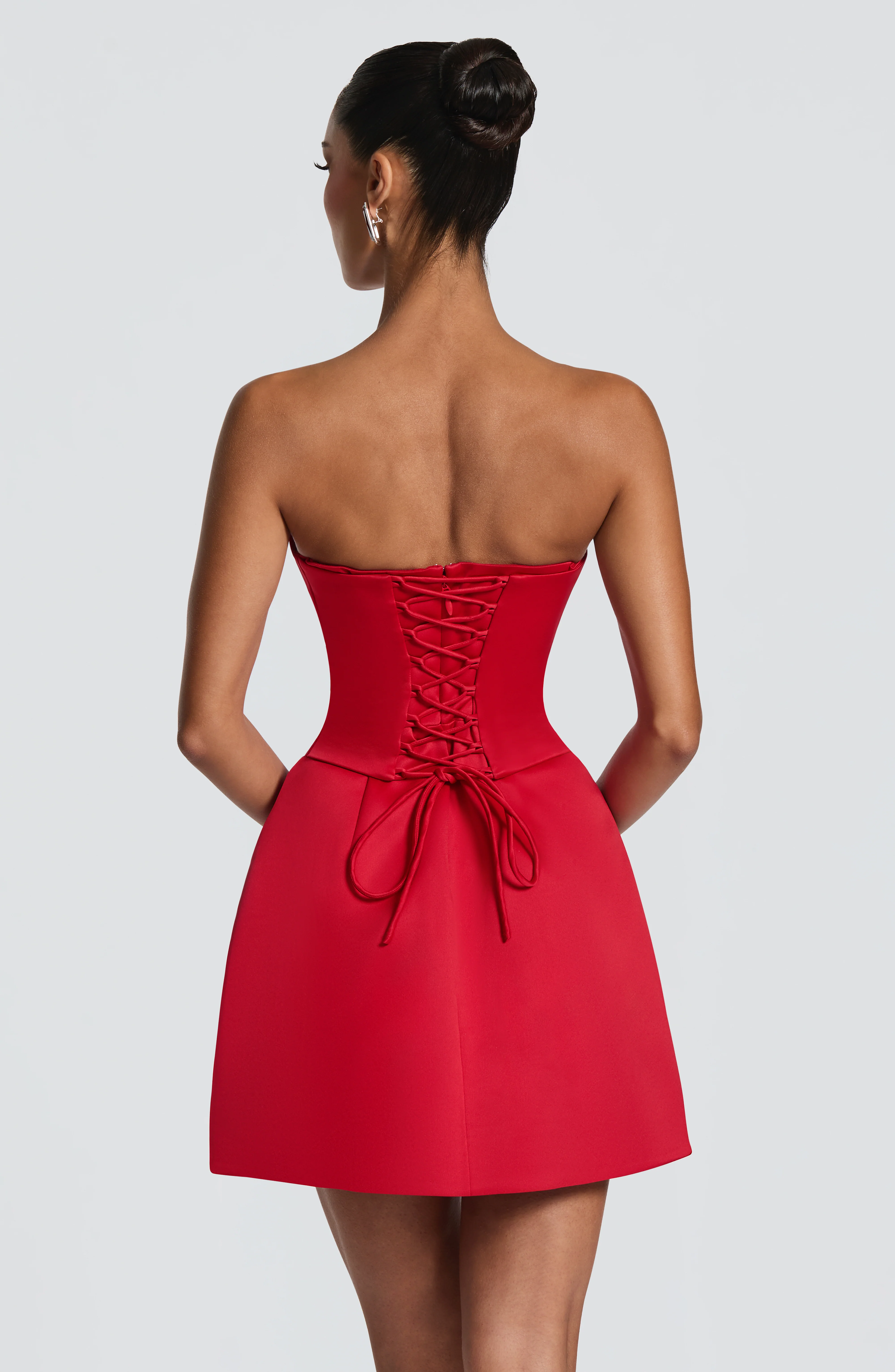 Torin Mini Dress - Red - Image 2