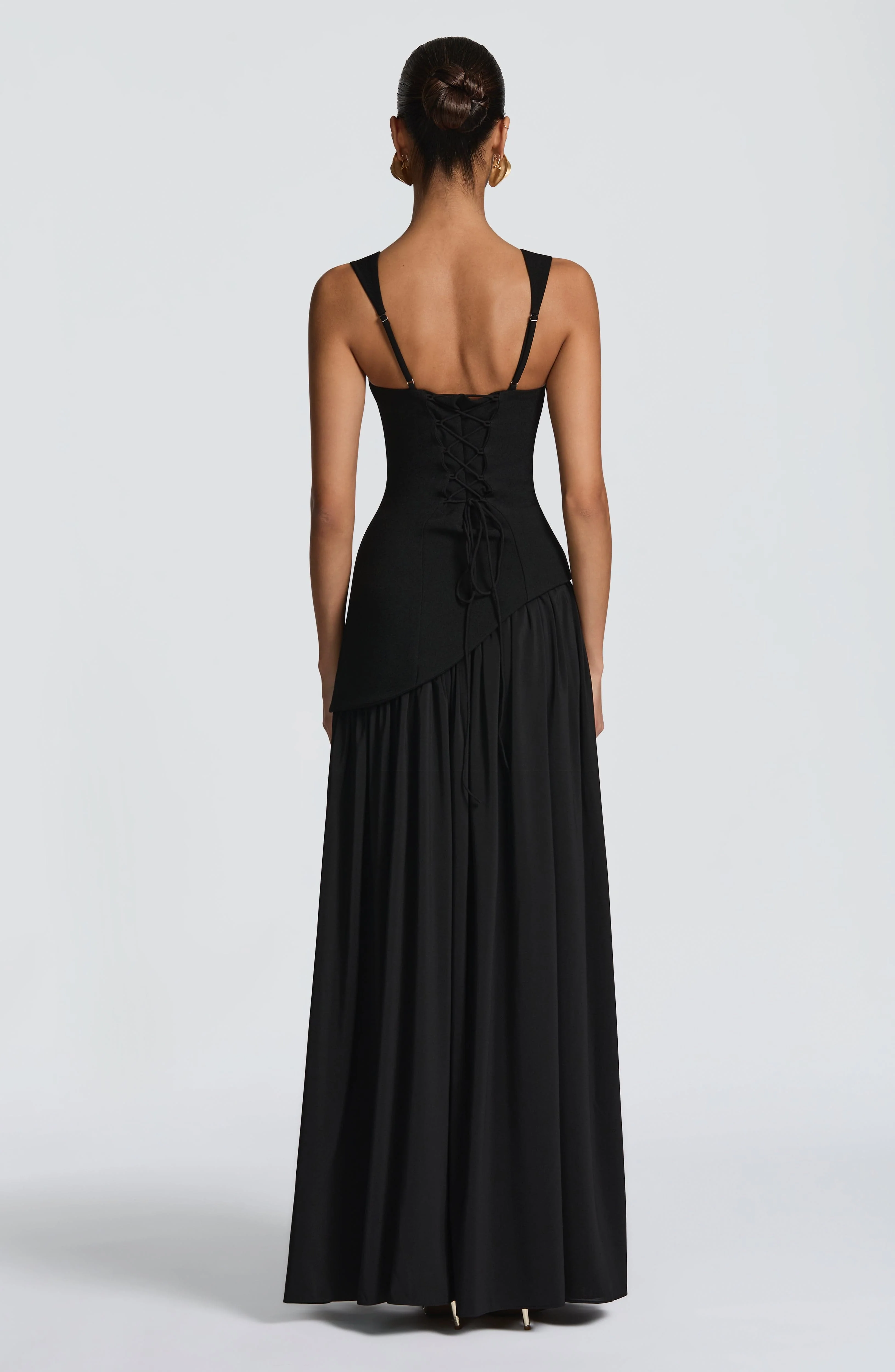 Tullulah Maxi Dress - Black - Image 3