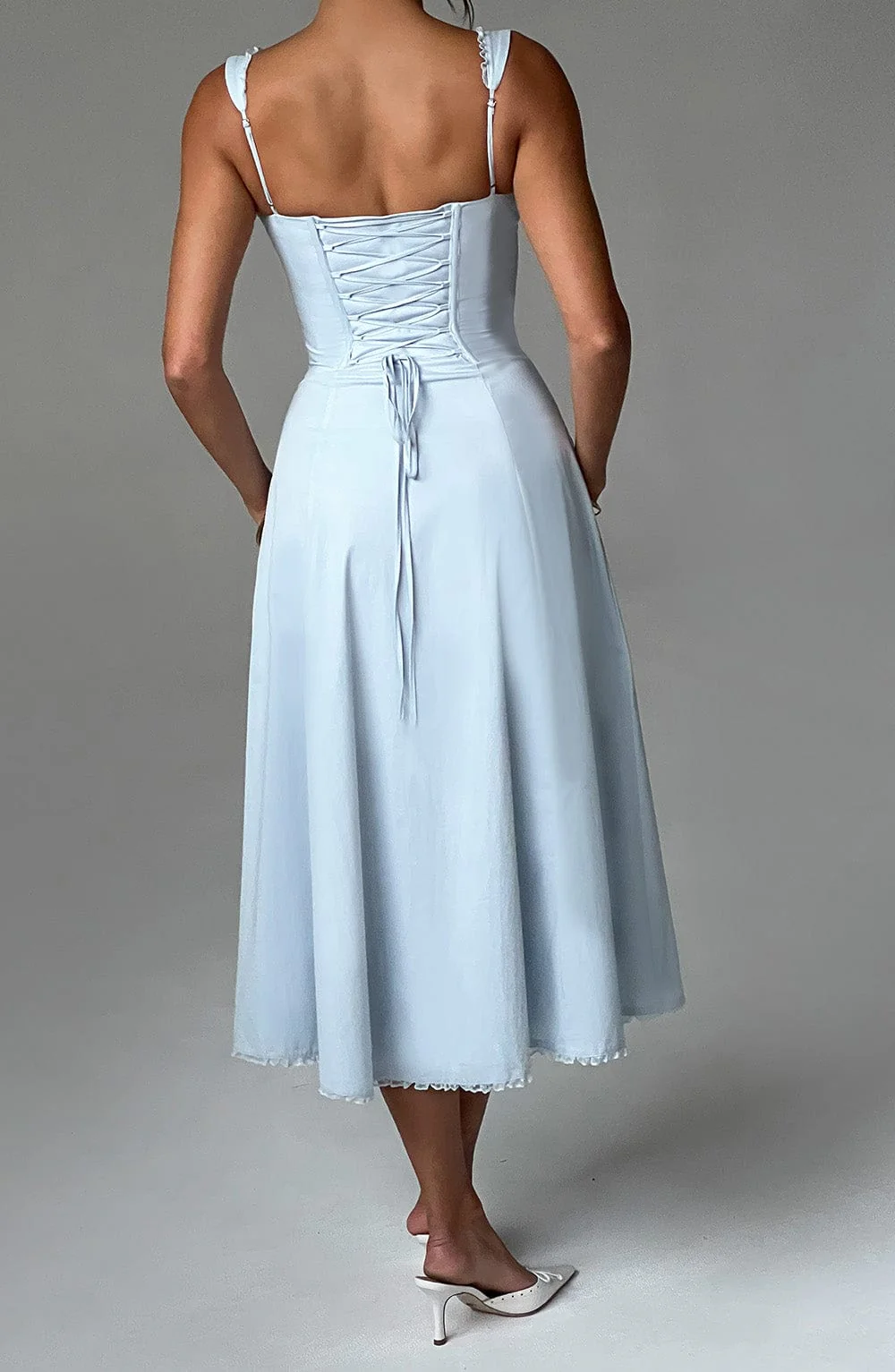 Ulrika Midi Dress - Blue - Image 2